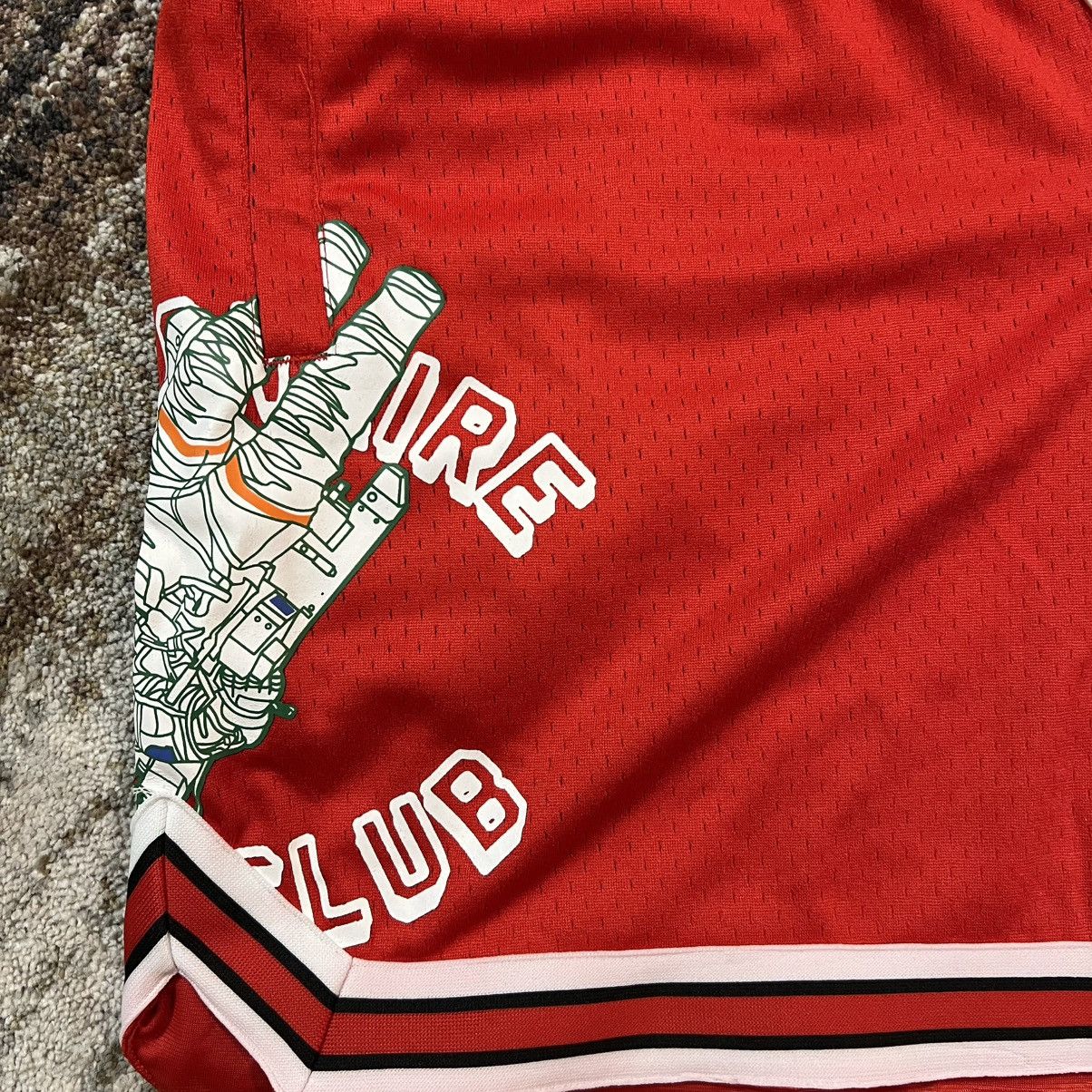 Billionaire Boys Club NEW Billionaire Boys Club Red Mesh Float Shorts Size US 38 / EU 54 - 7 Thumbnail