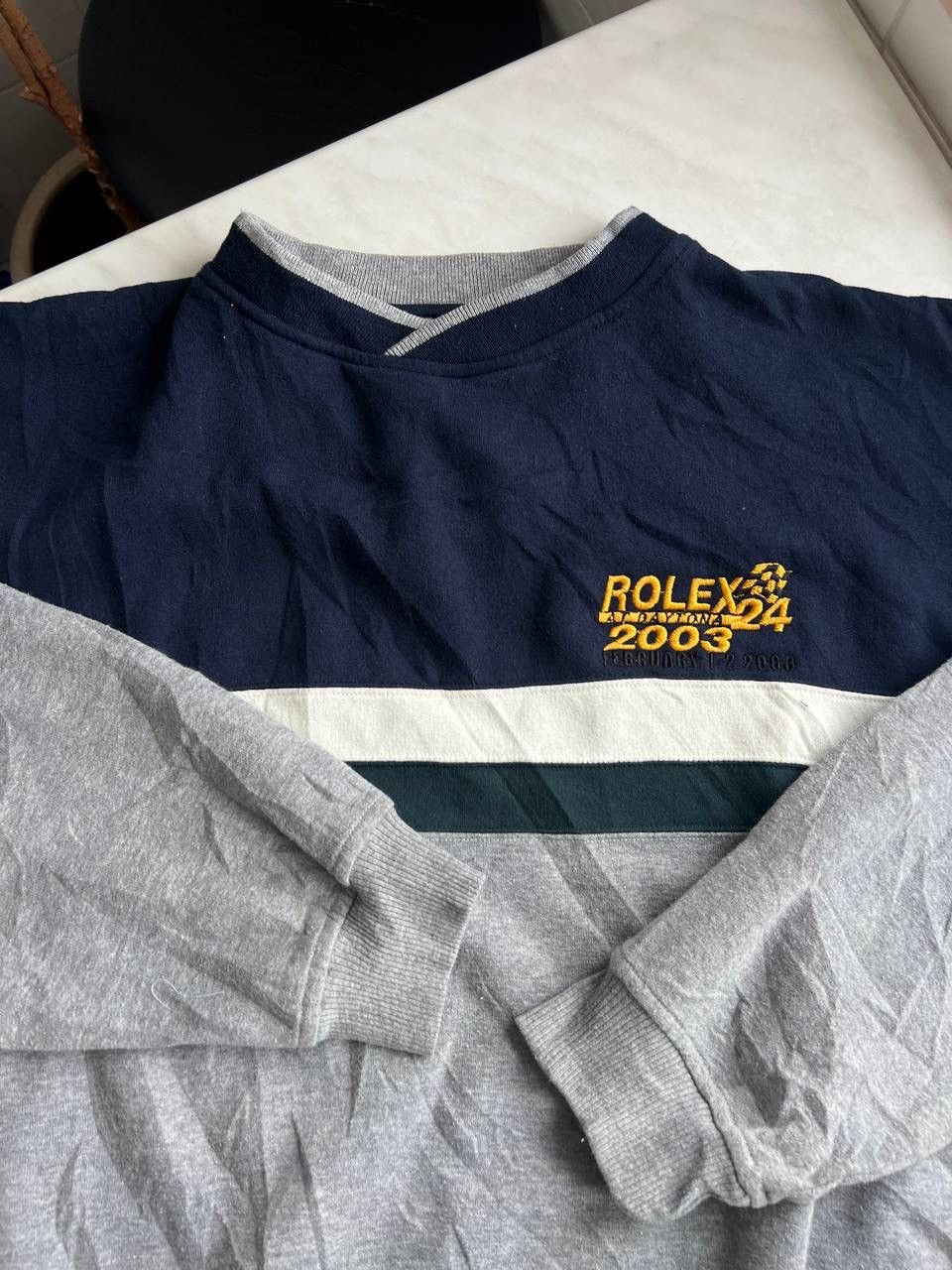 NASCAR Rolex Daytona 2003 NASCAR Racing Sweatshirt Crewneck Size US S / EU 44-46 / 1 - 1 Thumbnail