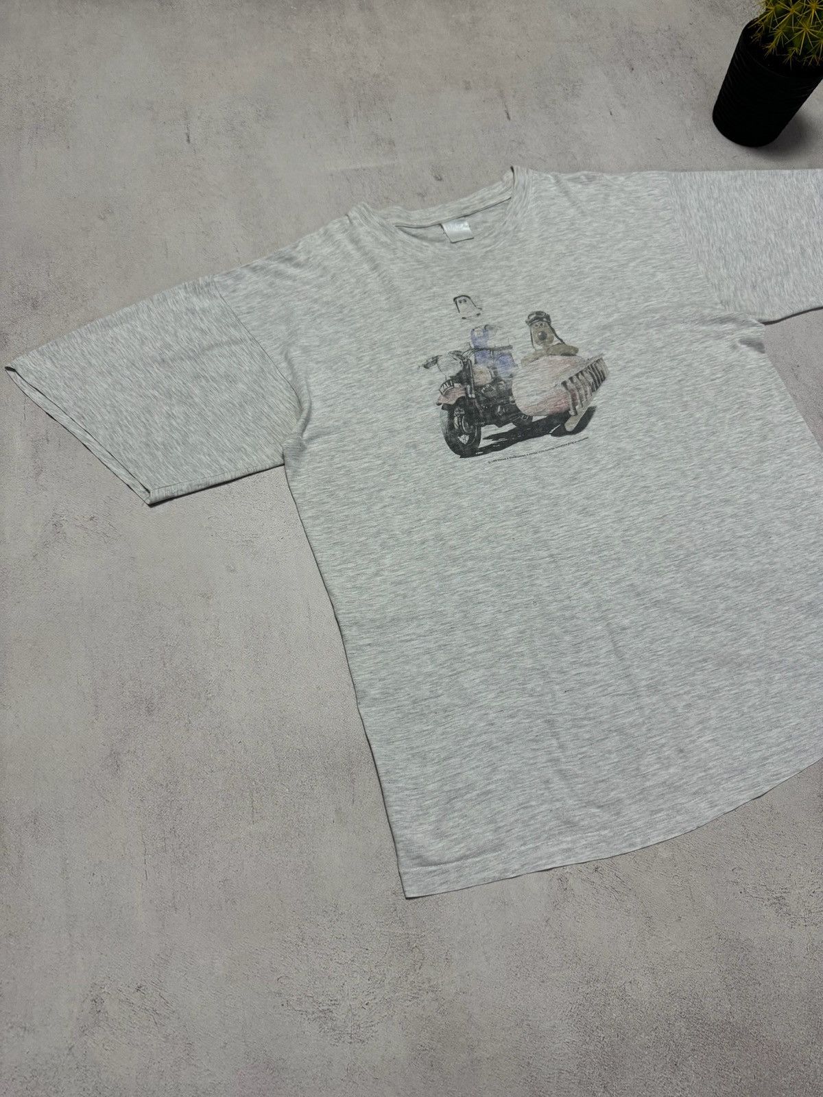Vintage Vintage Wallace & Gromit T Shirt Tee 1995 Baggy Rare Size US XL / EU 56 / 4 - 2 Thumbnail