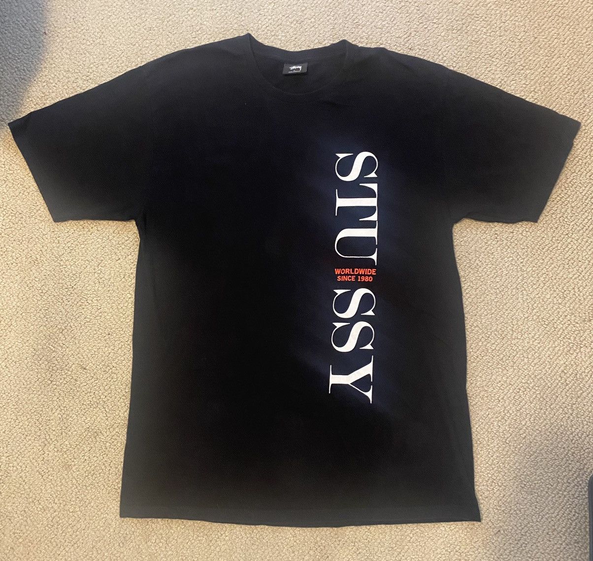 Stussy × Vintage Stussy Worldwide T-Shirt Size US L / EU 52-54 / 3 - 1 Thumbnail