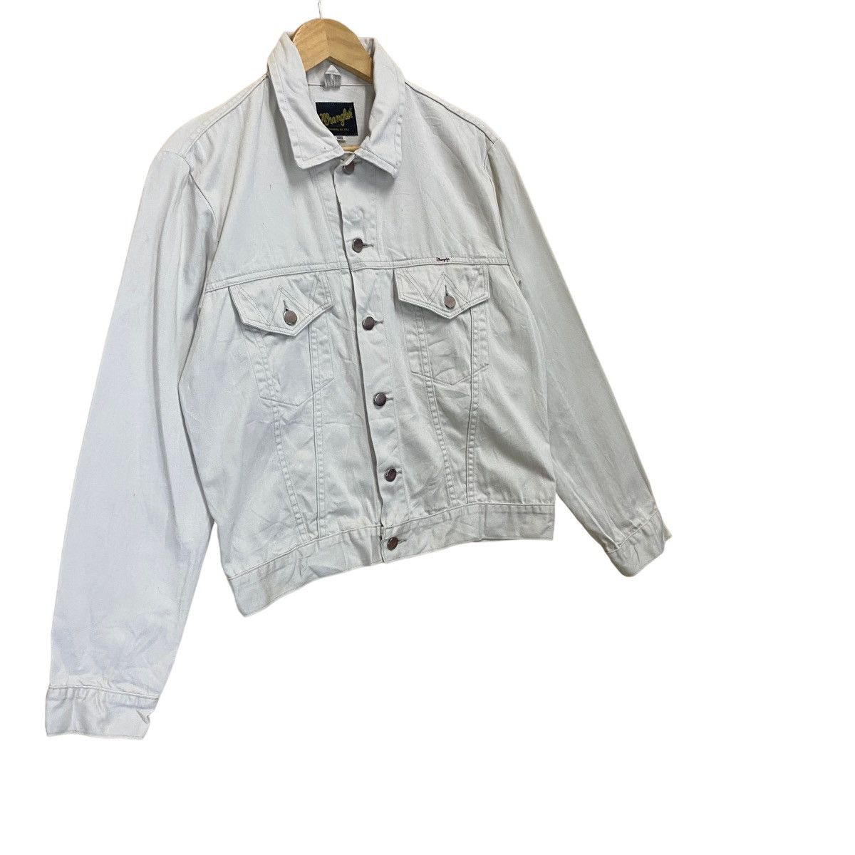 Vintage × Wrangler Vintage 80s Wrangler Trucker Jacket Size S Size US M / EU 48-50 / 2 - 2 Thumbnail