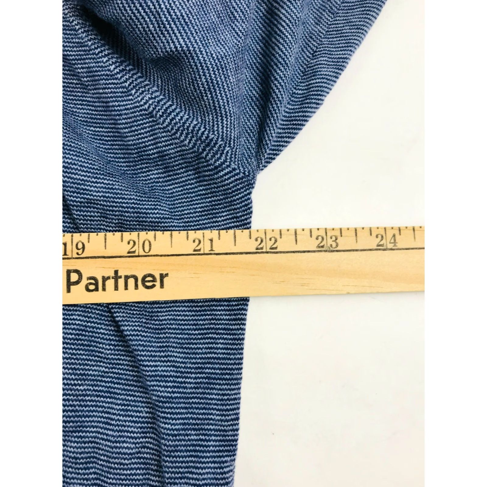 Bonobos Bonobos Knit T-Shirt Men XL Blue Slim Crew Neck Long Sleeve Pullover NWT Size US XL / EU 56 / 4 - 3 Thumbnail