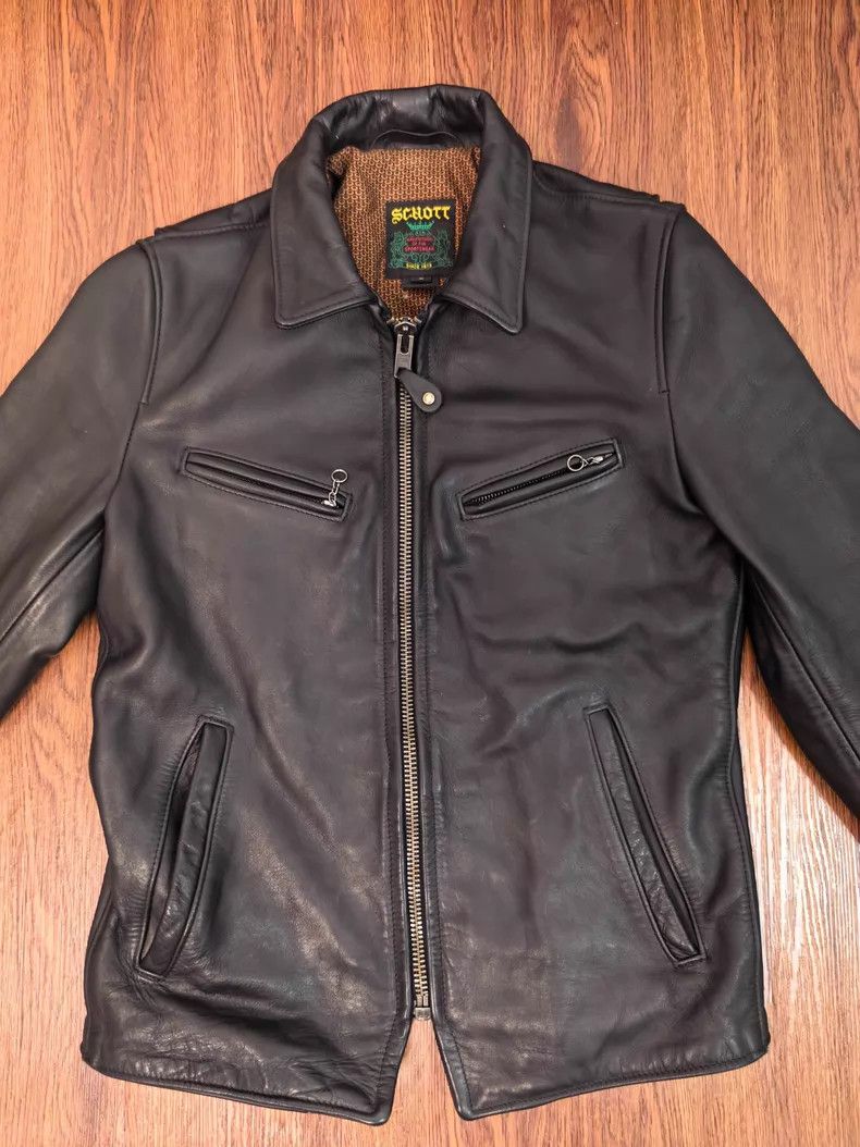 Schott Schott Motorcycle leather coat Size US S / EU 44-46 / 1 - 2 Thumbnail