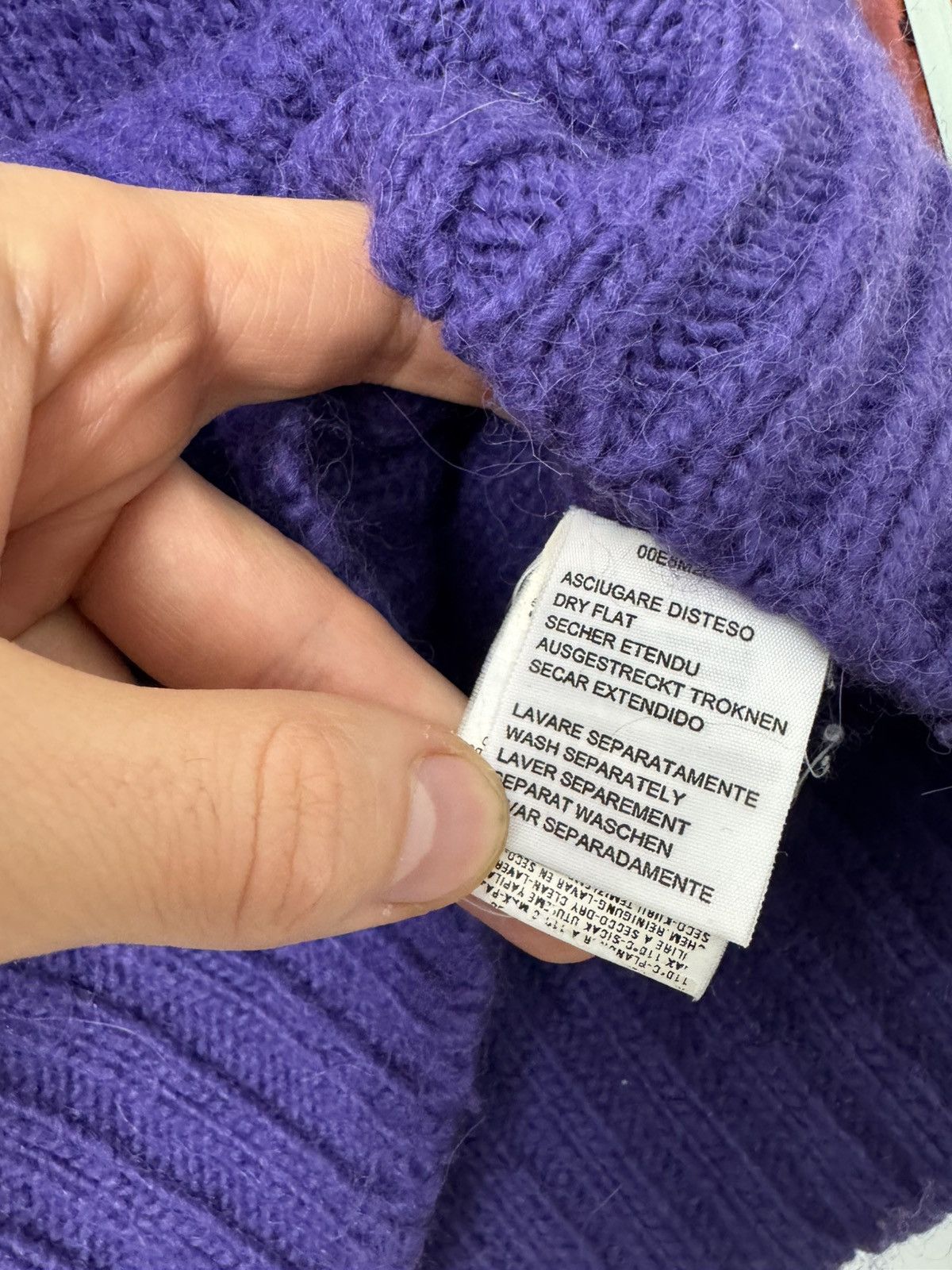 Diesel Diesel Knit Sweater Cropped Boxy Vintage Y2k Hype Rare Size M / US 6-8 / IT 42-44 - 5 Thumbnail
