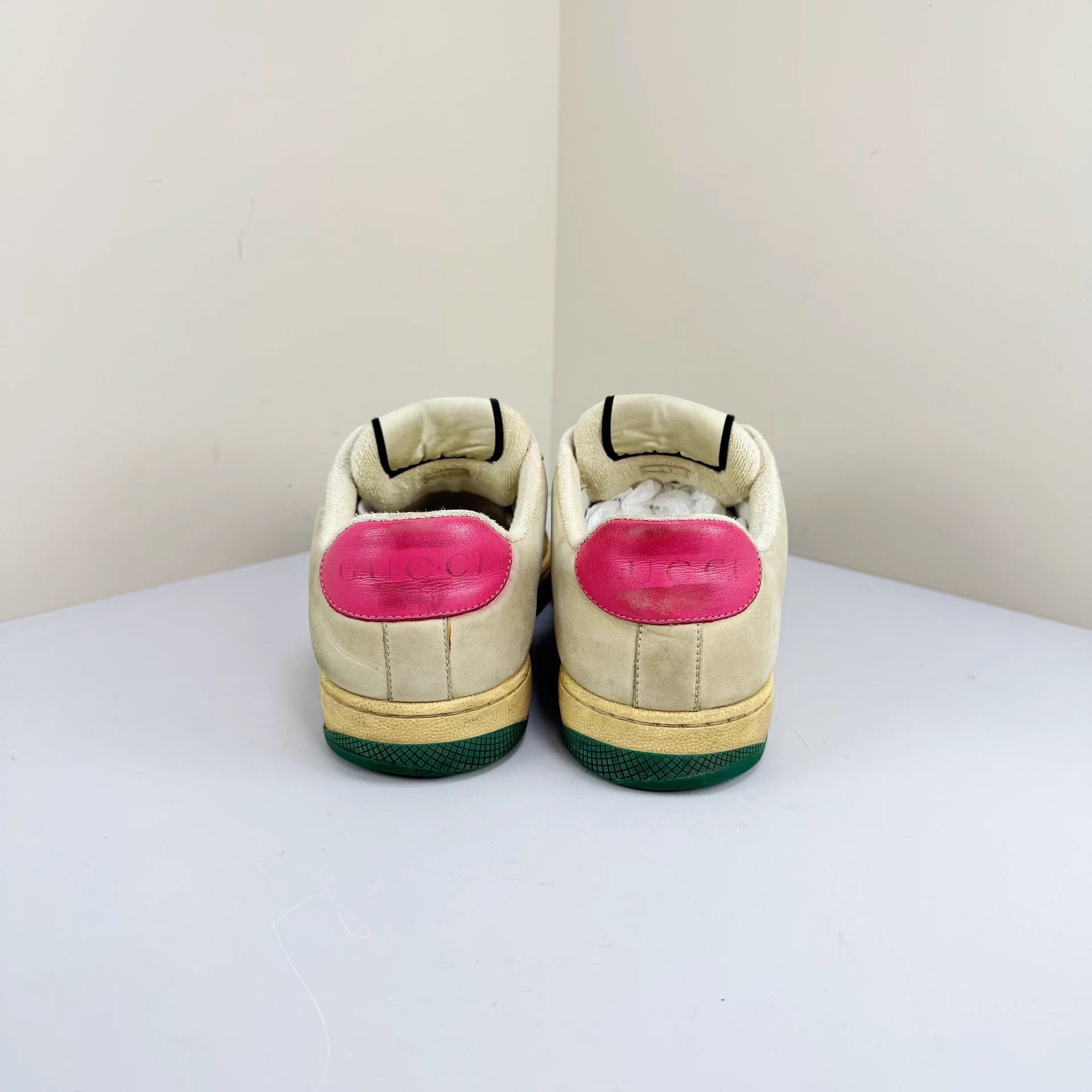 Gucci Gucci GG Distressed 'Dirty' Sneakers Size 37 9/10 Size US 7 / IT 37 - 3 Thumbnail
