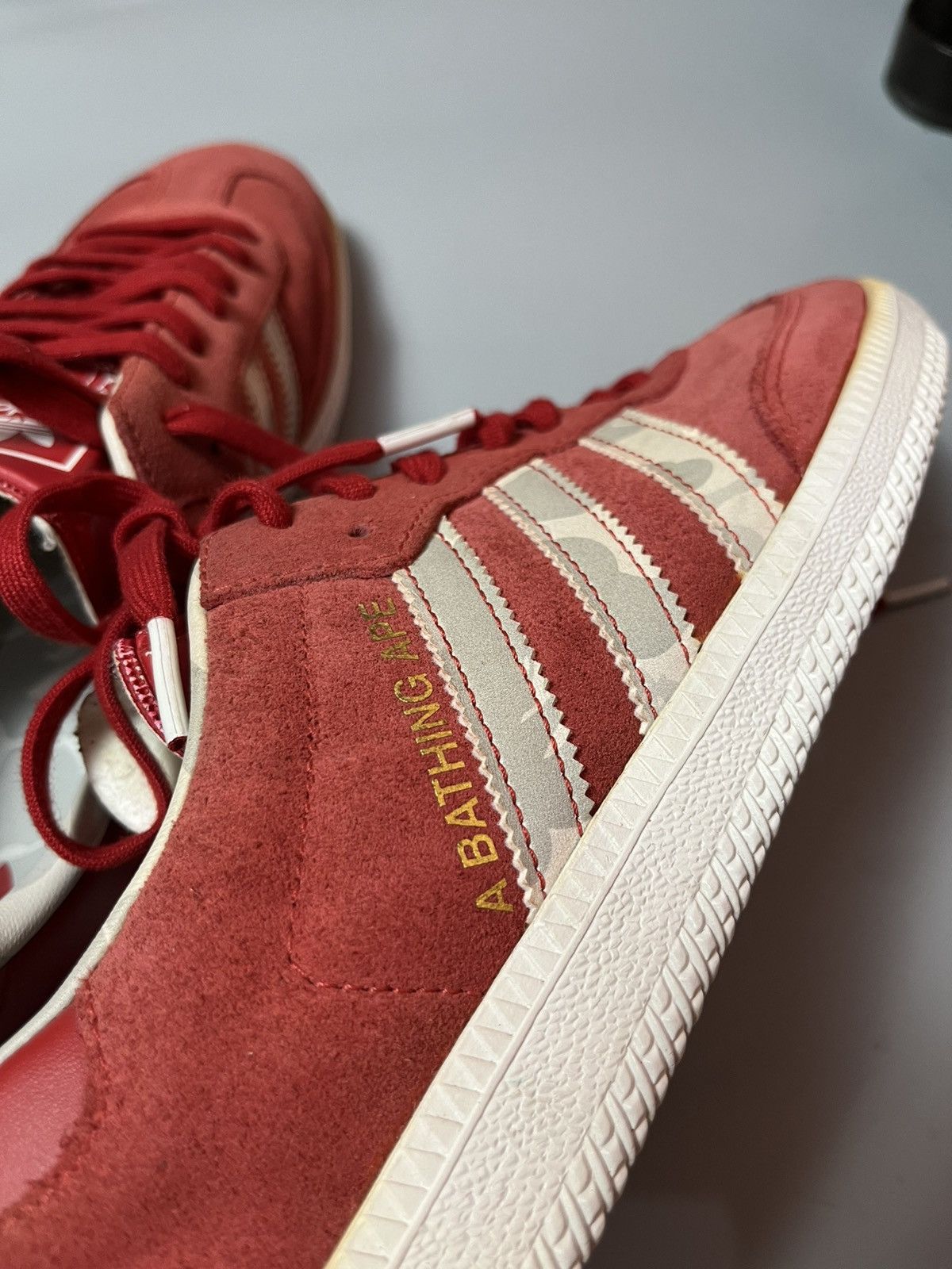 Adidas Adias Samba x Bape 2018 “Winning Collection” Size US 11.5 / EU 44-45 - 9 Thumbnail