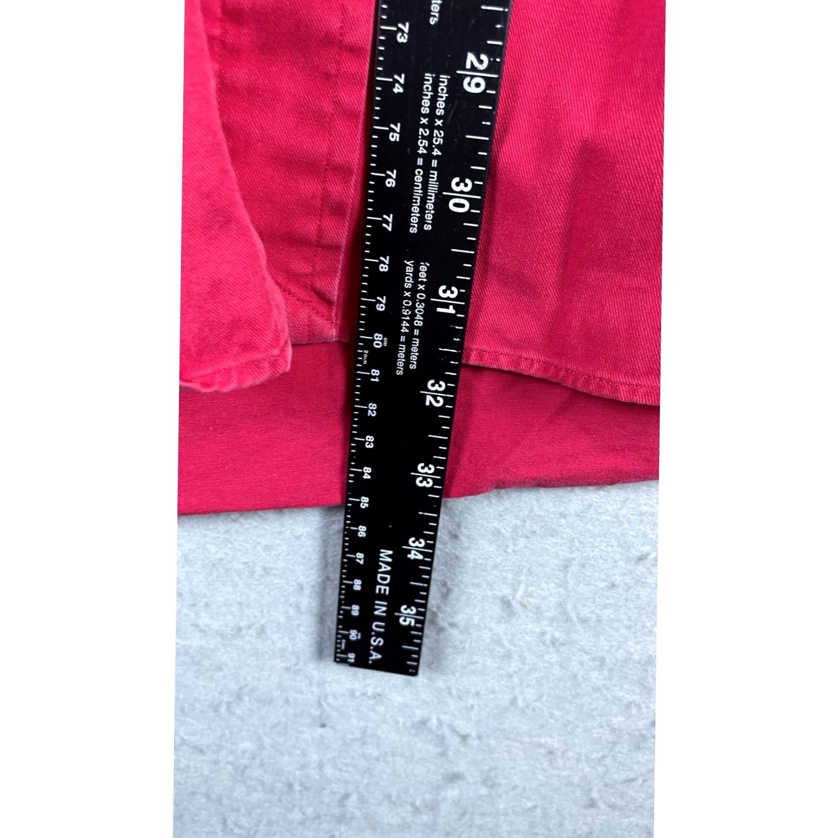 Ralph Lauren Ralph Lauren Blake Shirt Mens L Red Short Sleeve Cotton Button Down Classic Casual Size US L / EU 52-54 / 3 - 4 Thumbnail