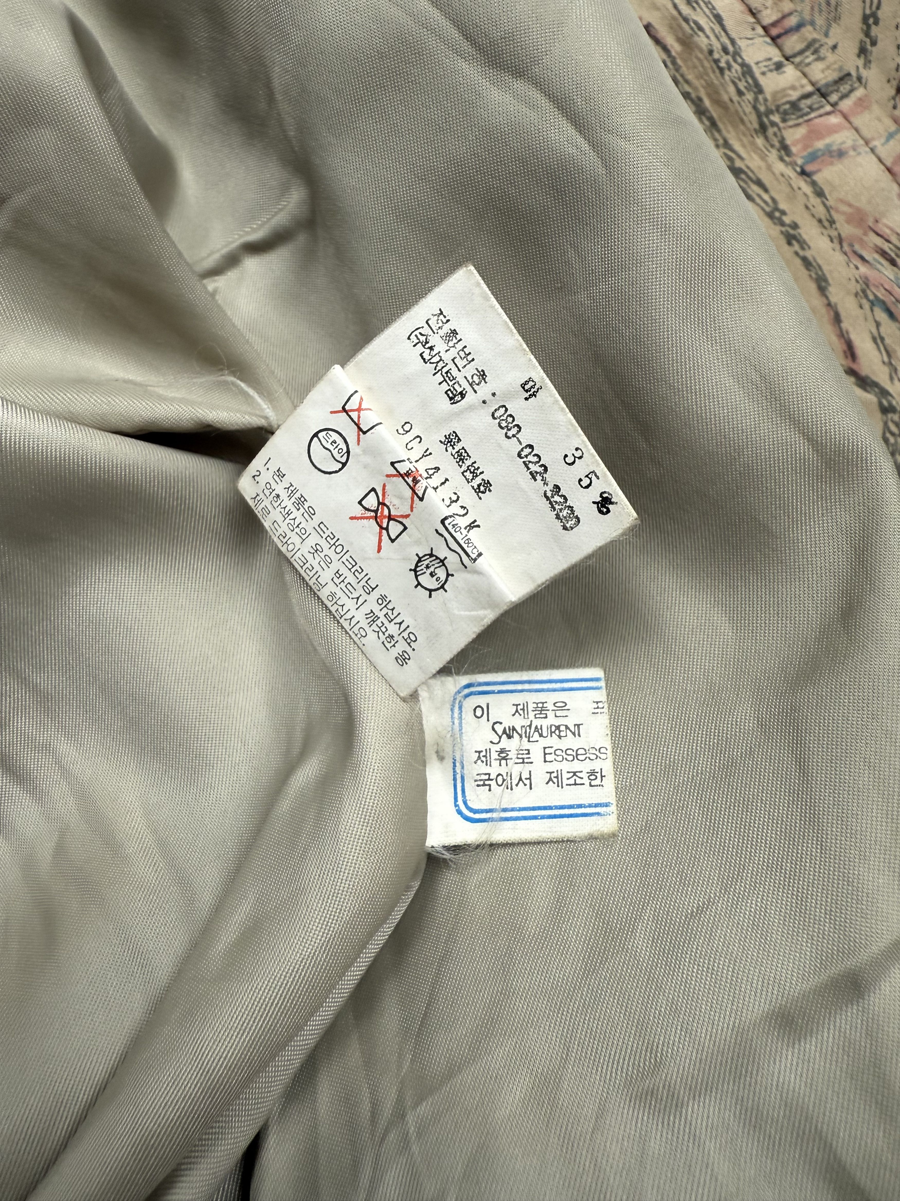 Yves Saint Laurent Vintage Yves Saint Laurent YSL Jacket Size US L / EU 52-54 / 3 - 9 Thumbnail