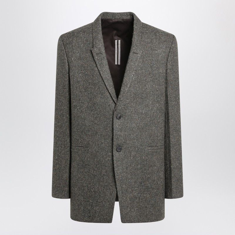 Rick Owens Rick Owens Concordian Single-Breasted Wool Jacket Size US L / EU 52-54 / 3 - 1 Thumbnail