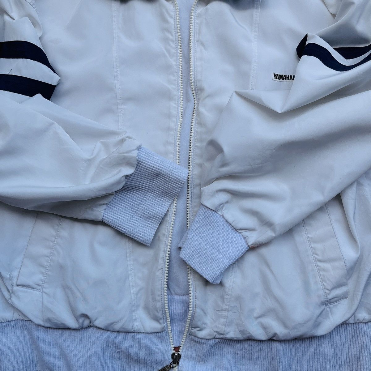 Other Real Vintage Rolland Garros Tournament 80s Yamaha Bomber Size US M / EU 48-50 / 2 - 14 Thumbnail