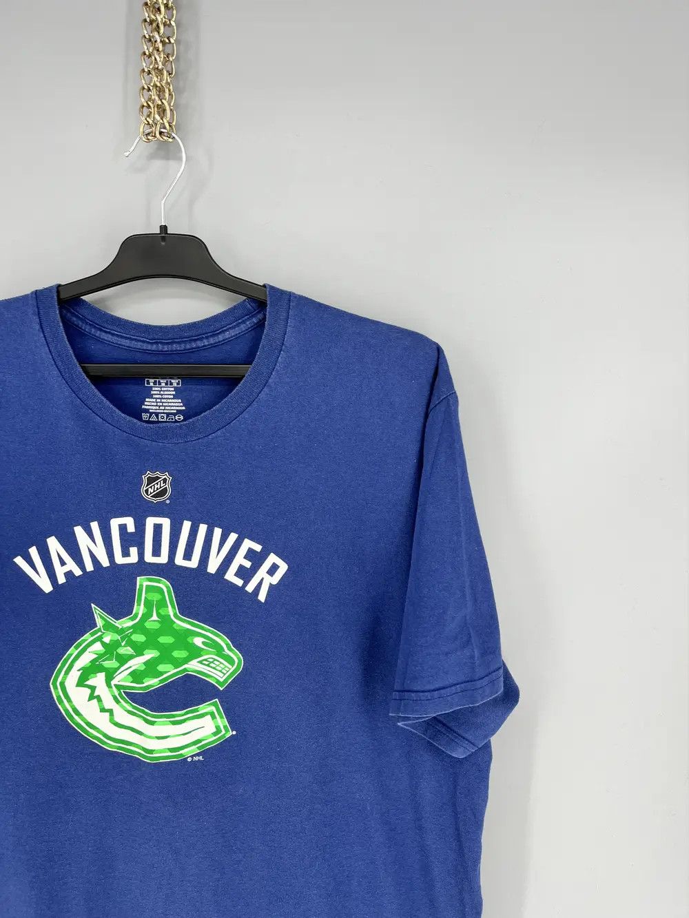 Reebok Reebok NHL T SHIRT Vancouver Canucks Henrik Sedin Size US XL / EU 56 / 4 - 5 Thumbnail