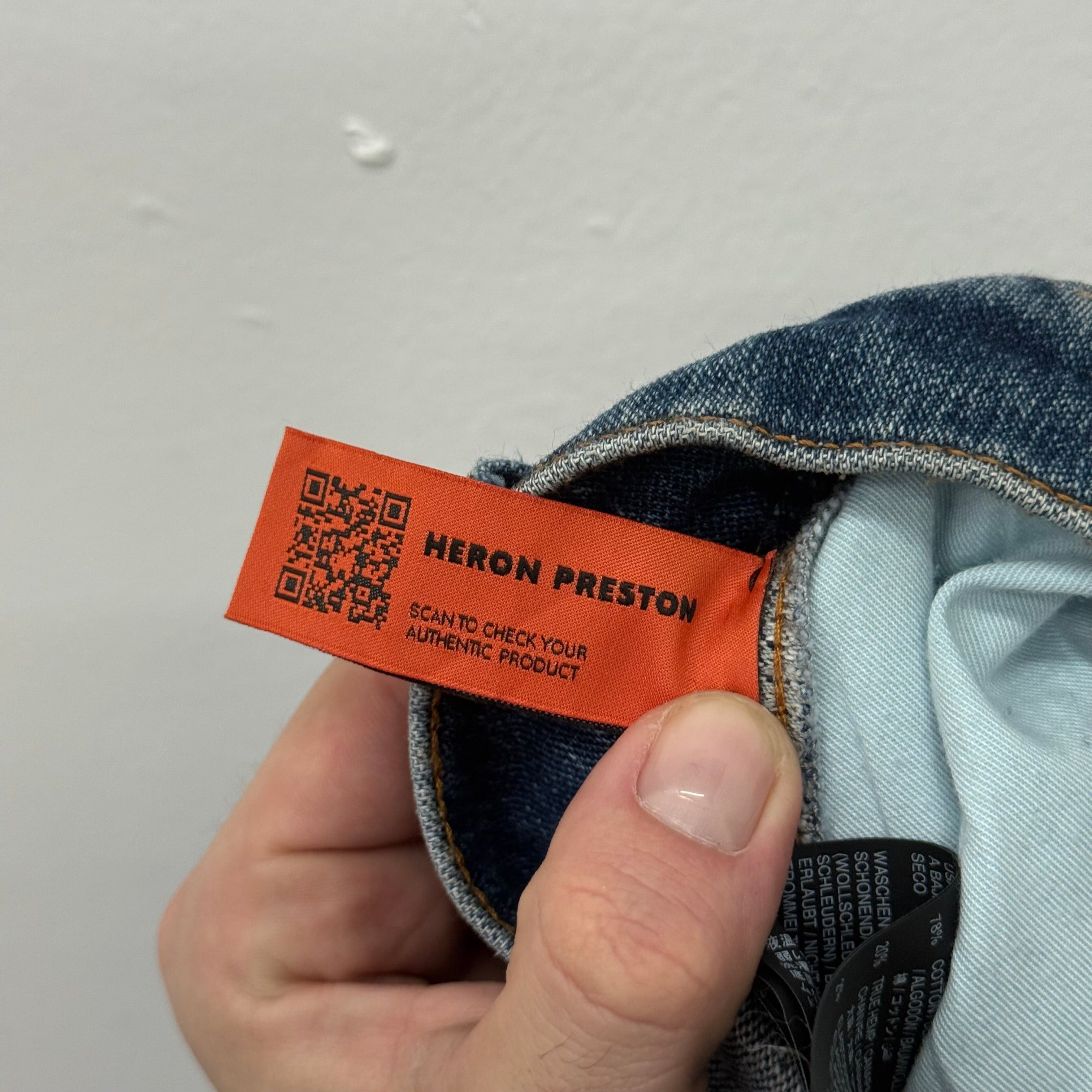 Heron Preston Heron Preston Denim Jeans - Size 34 Size US 34 / EU 50 - 5 Thumbnail