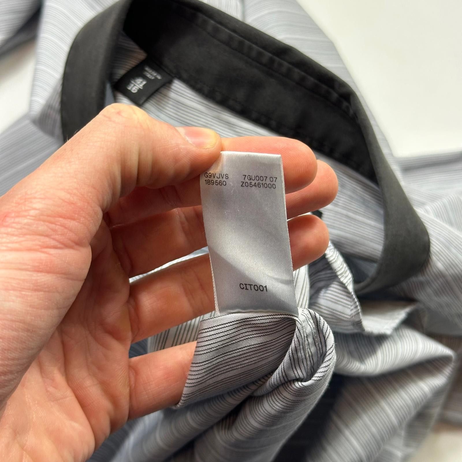 Gucci Gucci Striped Placket Cotton Longsleeve Shirt - M Size US M / EU 48-50 / 2 - 5 Thumbnail