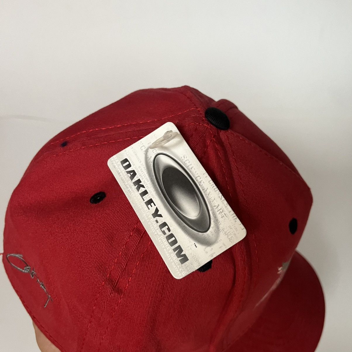 Oakley Oakley red wind icon cap 2000’s Size ONE SIZE - 4 Thumbnail