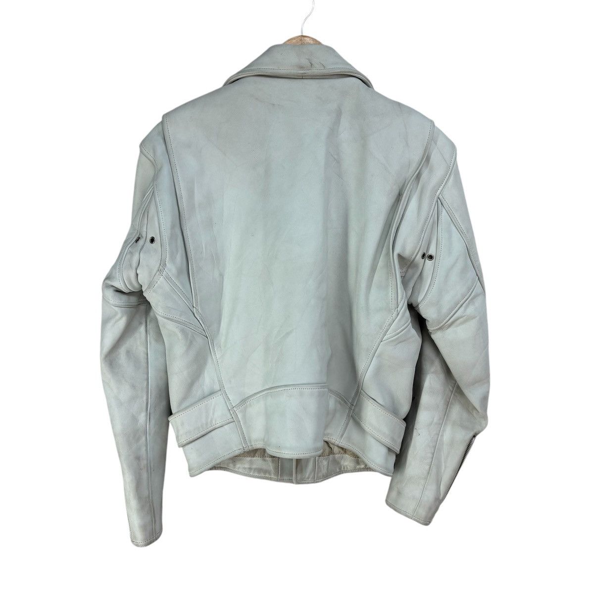 Genuine Leather 🔥Vintage FREEDOM Bikers Leather Jacket Size US S / EU 44-46 / 1 - 2 Thumbnail
