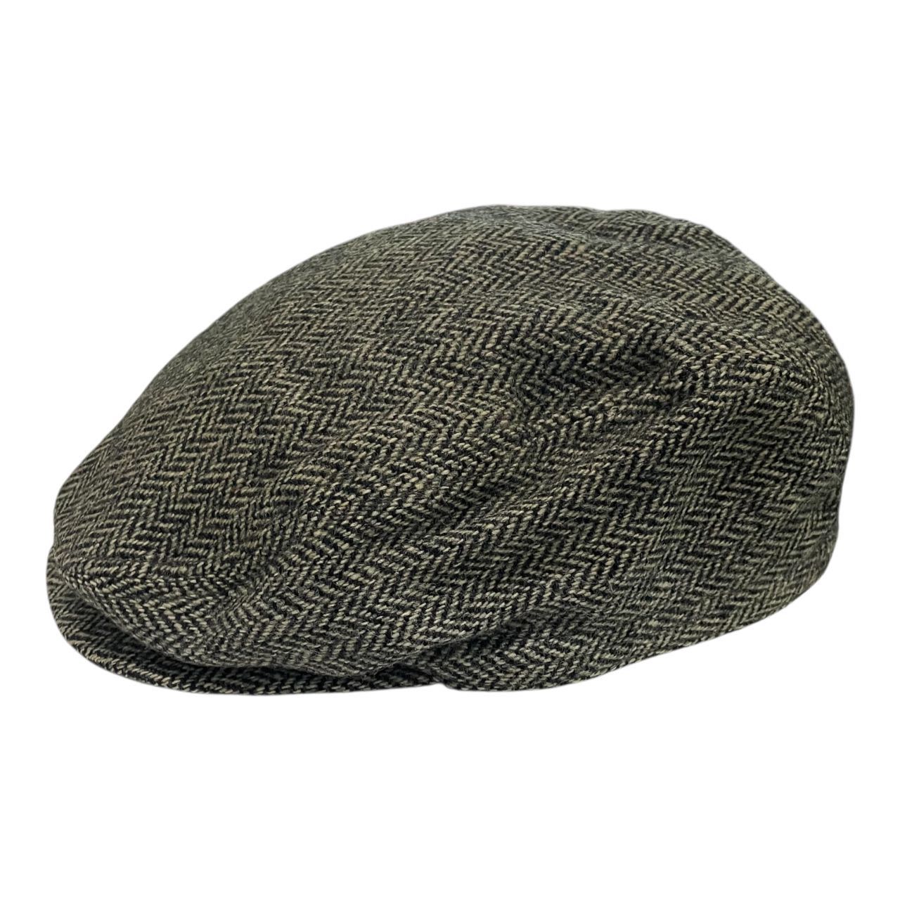 Burberry intage Burberrys Wool Herringbone Newsboy Cap – Size L Size ONE SIZE - 2 Thumbnail