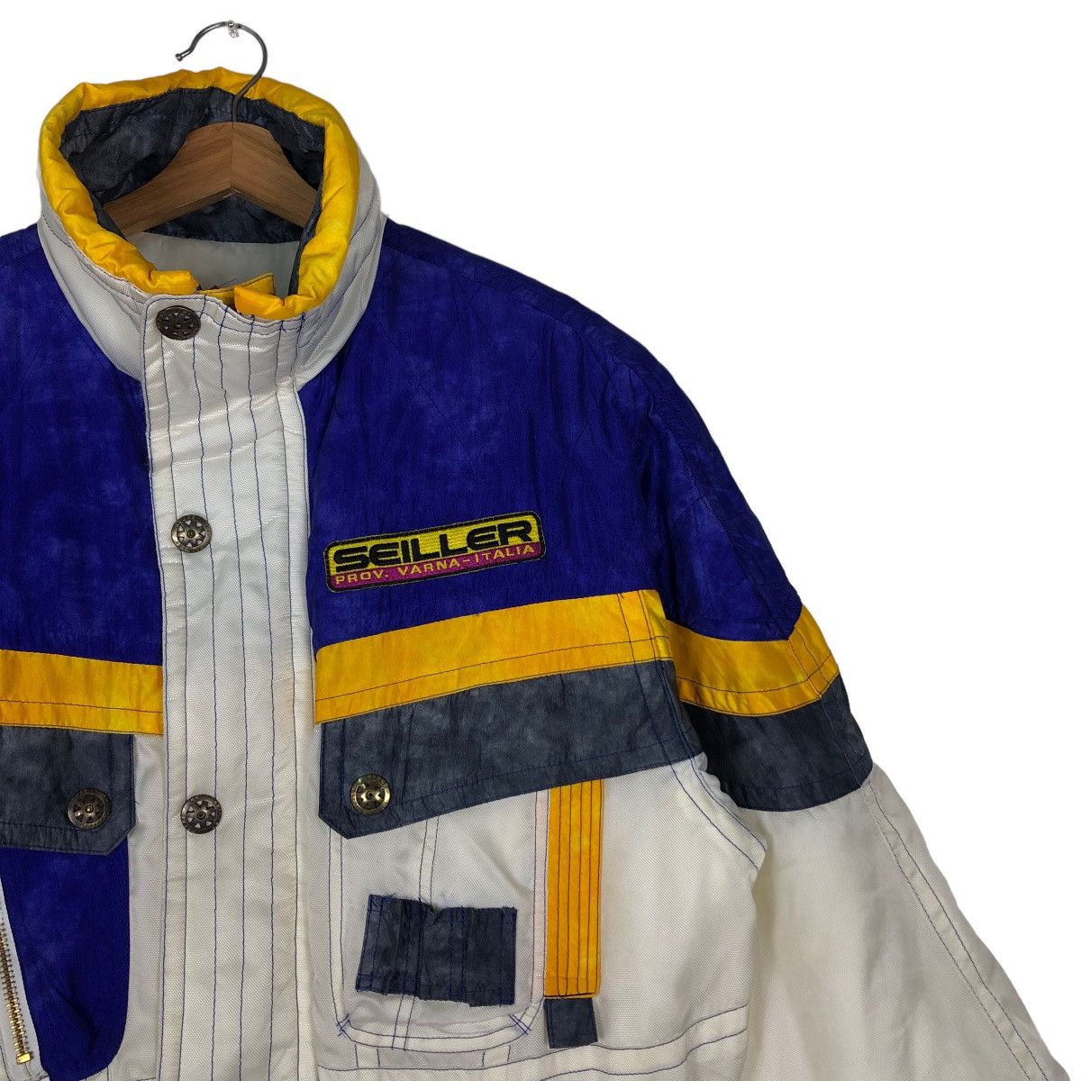 Japanese Brand 🔥Vintage Ski Jacket Seiller Japan Colour Full Issey Miyake Size US M / EU 48-50 / 2 - 6 Thumbnail