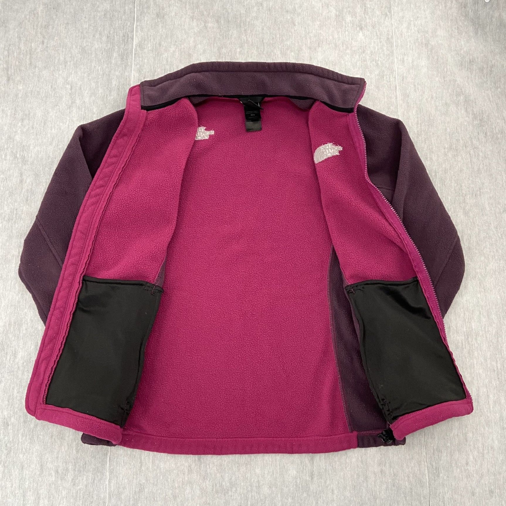 The North Face The North Face Jacket Womens Medium Purple Pink Full Zip Fleece Logo Ladies M Size M / US 6-8 / IT 42-44 - 2 Thumbnail
