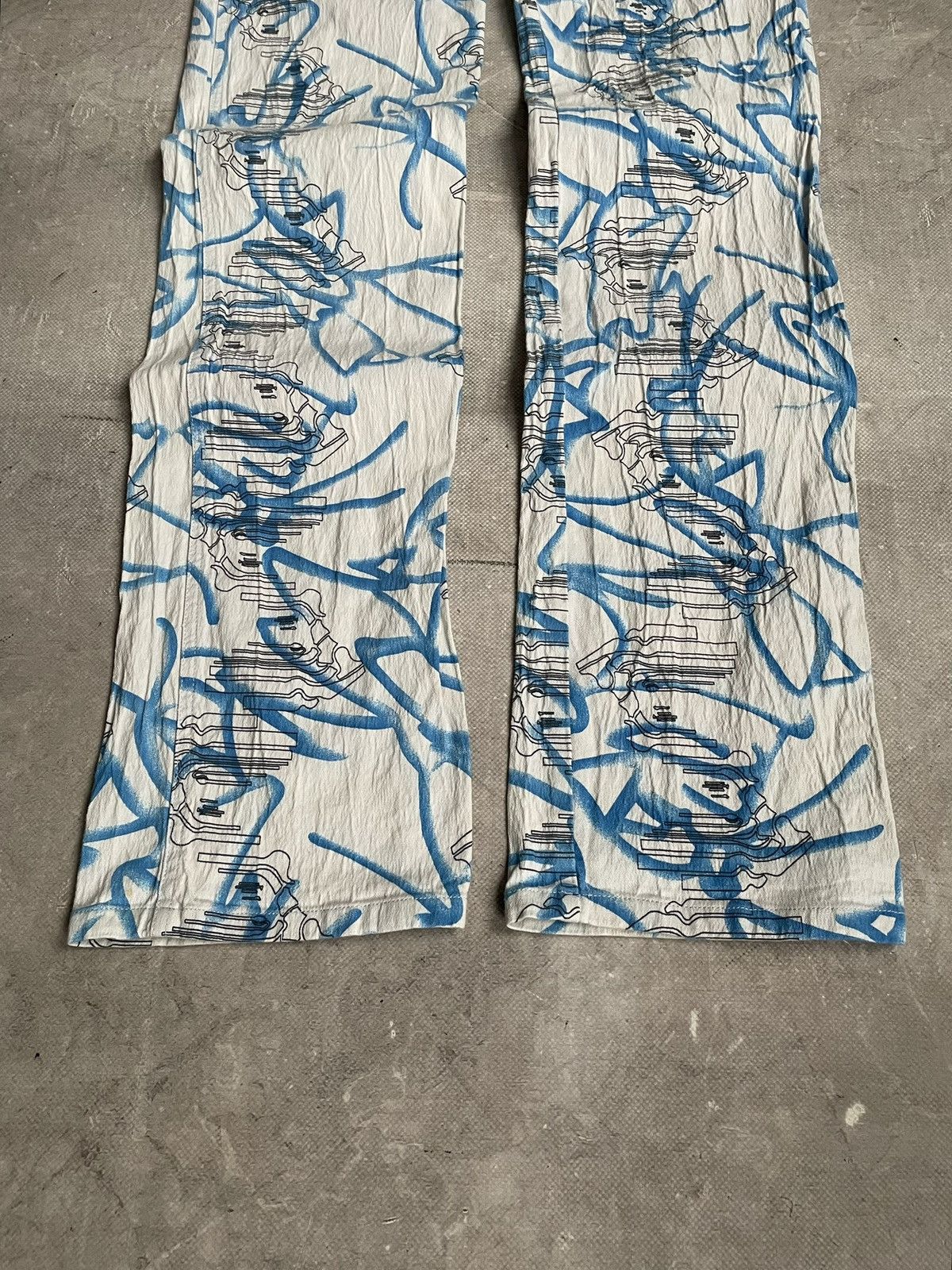 Versace Versace Vintage Pants Printed jeans logo Size US 29 - 3 Thumbnail