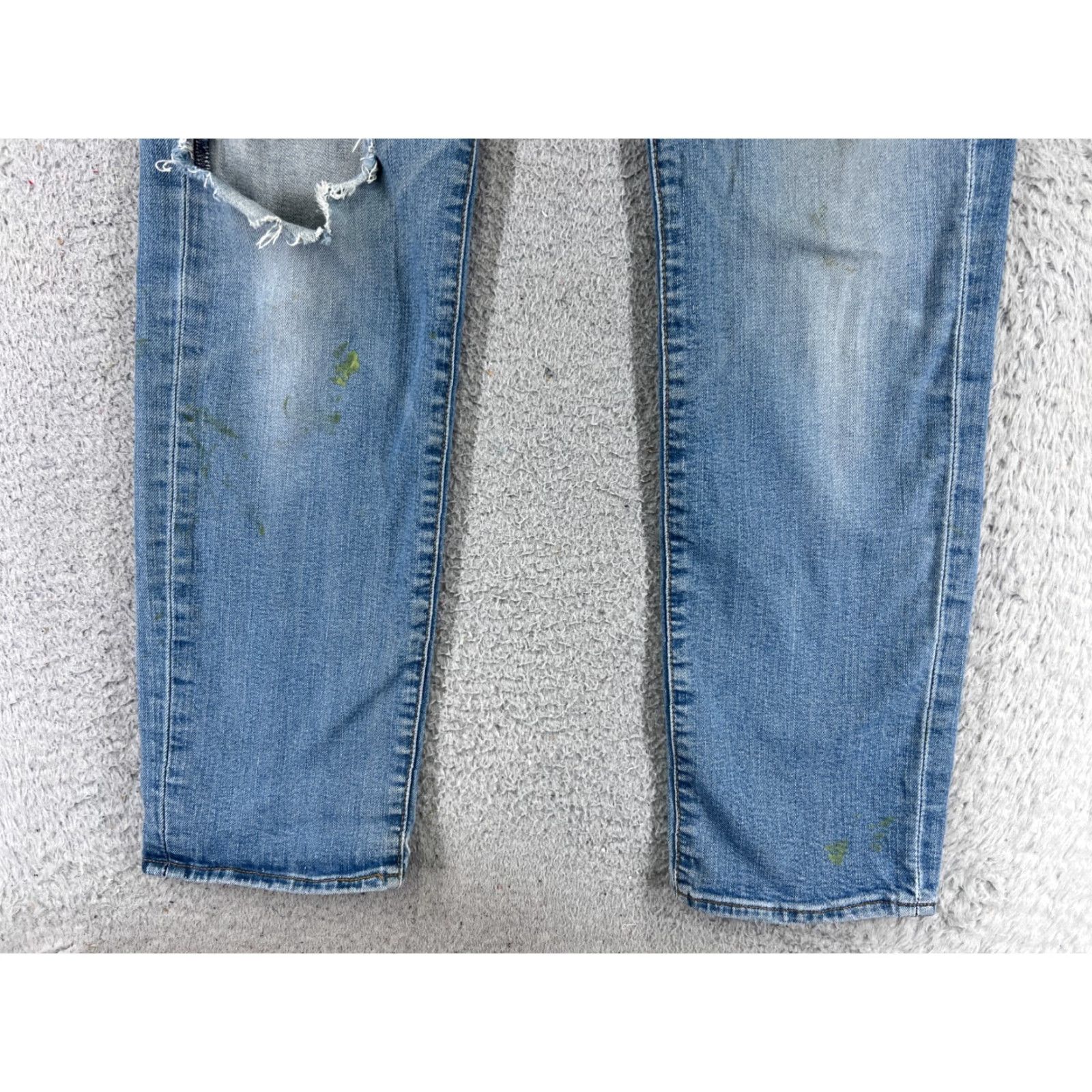 Levi's Levis Jeans Men 32 Blue Denim 511 Slim Fit 5-Pocket Cotton Blend Regular Inseam 29" Mid Rise Cotton Denim Read Read Size US 32 / EU 48 - 2 Thumbnail