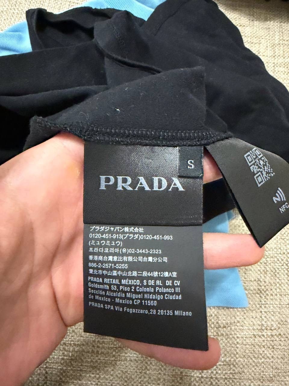 Prada Prada Logo T Shirt Size US S / EU 44-46 / 1 - 10 Thumbnail