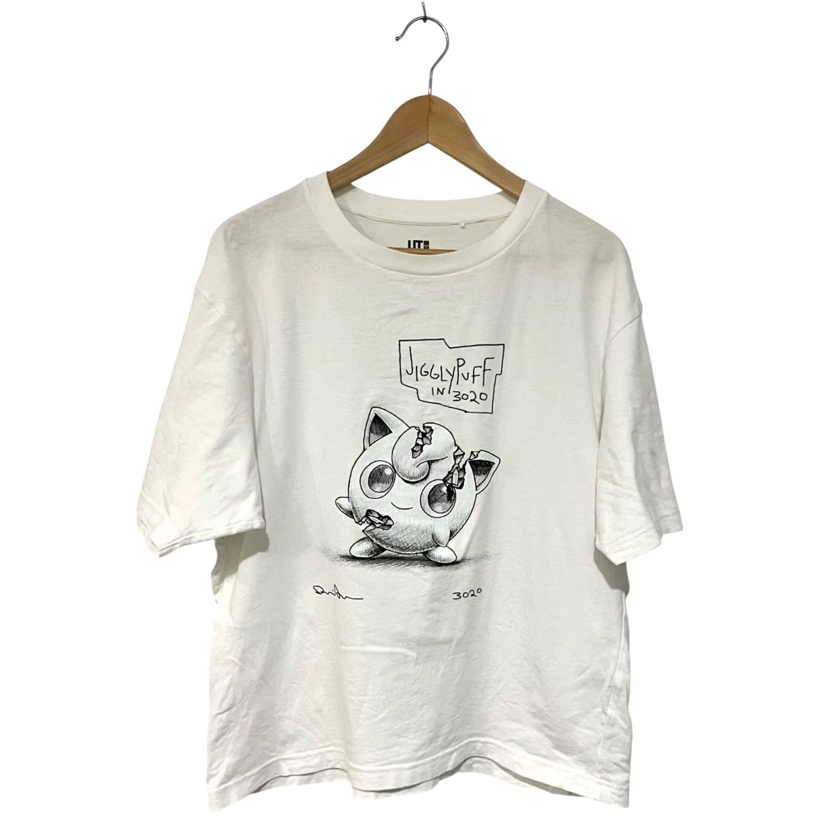 Uniqlo Uniqlo UT Women’s Jigglypuff Daniel Arsham X Pokemon Short Sleeve White Size M Shirt Womens Japan Black Cat? Size 32" / US 10 / IT 46 - 2 Thumbnail