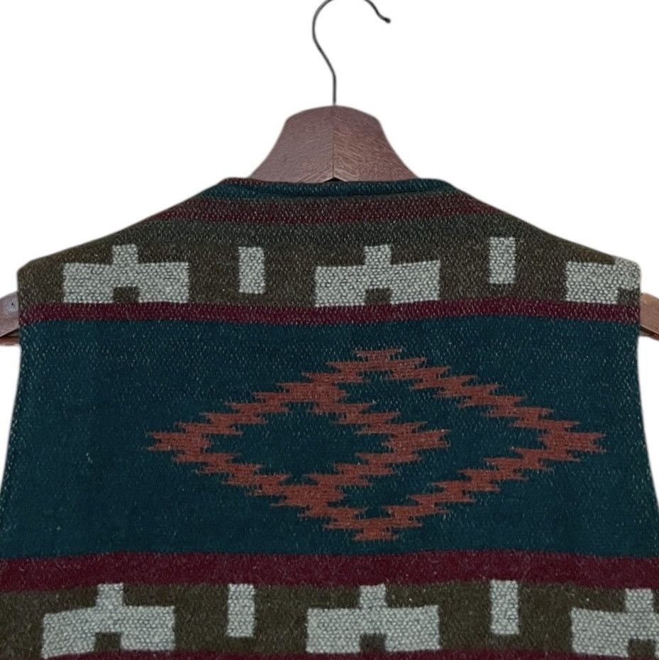 Vintage × Woolrich Woolen Mills Vintage Brand Woolrich Navajo Wool Vests 1990s Size US XL / EU 56 / 4 - 8 Thumbnail