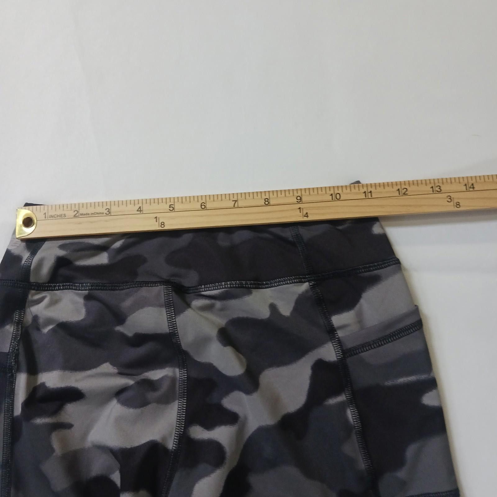 Canterbury of New Zealand Z By Zella RN#58665 Womens L(10-12) Gray/Brown Camo Leggings Size 36" / US 14 / IT 50 - 6 Thumbnail
