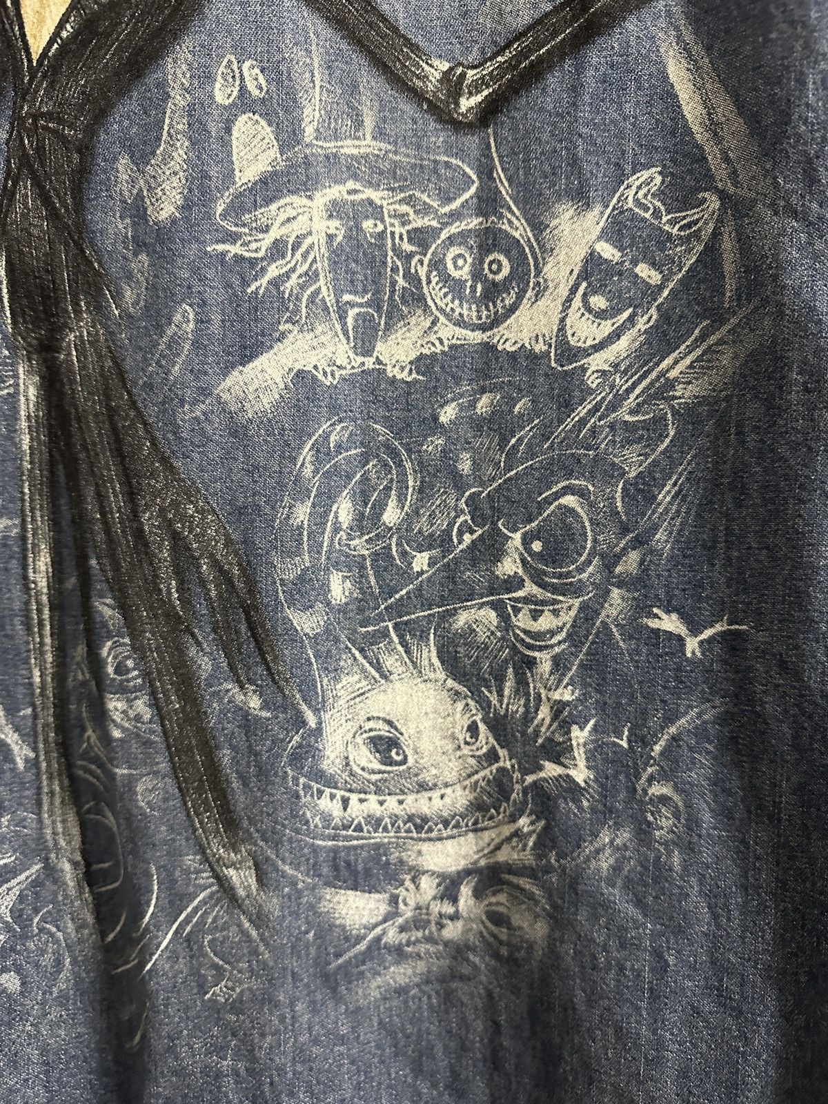 Disney Rare Vintage Jacket Disney Jack Skellington Nightmare Size US XL / EU 56 / 4 - 4 Thumbnail