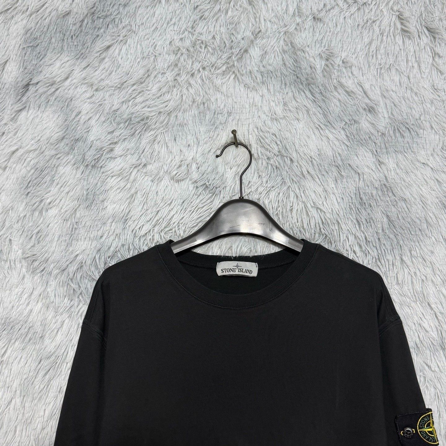 Stone Island Stone Island Basic Crew Neck Sweatshirt Size US L / EU 52-54 / 3 - 3 Thumbnail