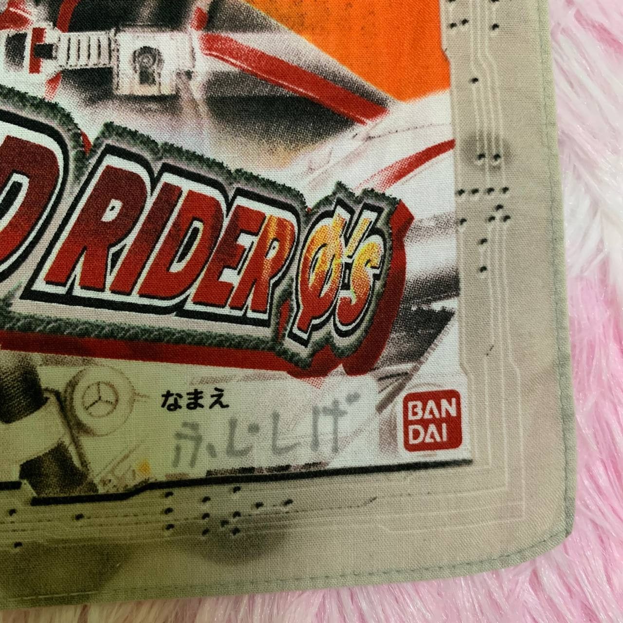 Japanese Brand × Vintage RARE Vintage Kamen Rider 555 2003 Handkerchief Bandana Size ONE SIZE - 5 Thumbnail