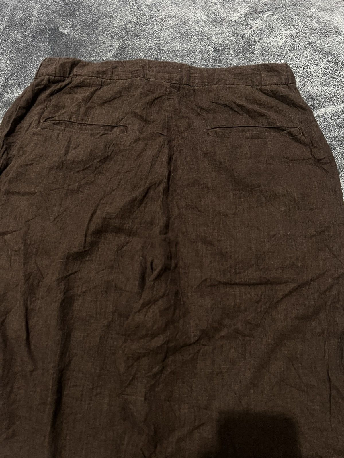 Issey Miyake Plantation By Issey Miyake Linen Pants Size US 30 / EU 46 - 8 Thumbnail