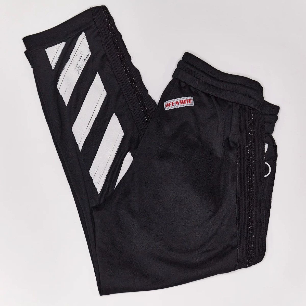 Off-White OFF-WHITE DIAGONAL-PRINT TRACK PANTS Size US 36 / EU 52 - 3 Thumbnail