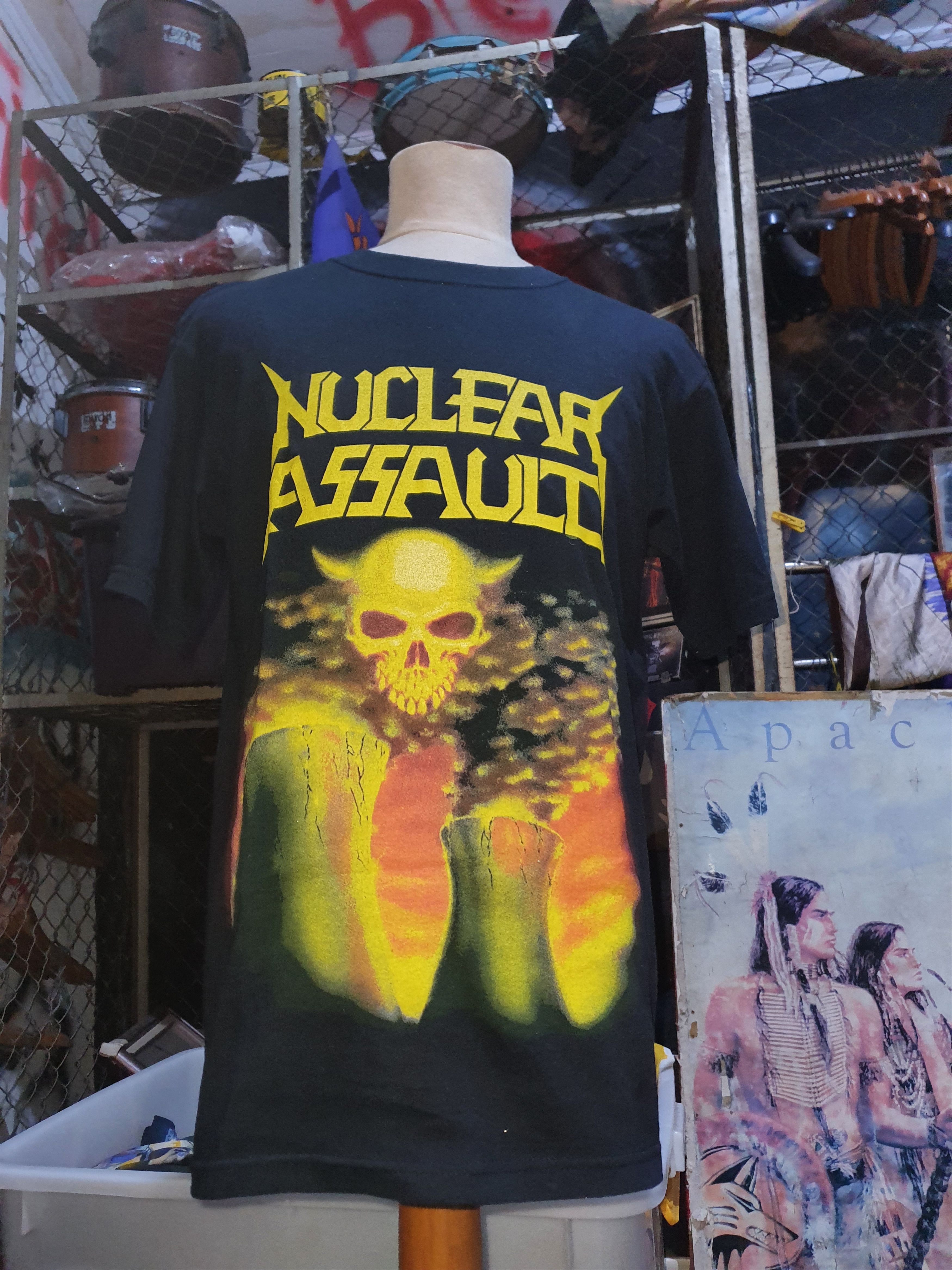 Band Tees NUCLEAR ASSAULT, Anthrax Megadeth Metallica Slayer Slipknot Size US M / EU 48-50 / 2 - 2 Thumbnail