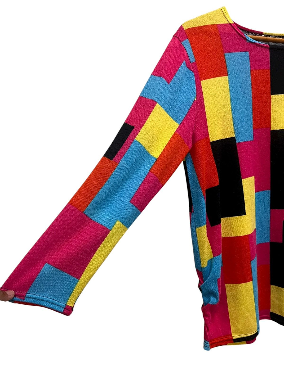 Other Vintage Multicolour Longsleeve Shirt Size M / US 6-8 / IT 42-44 - 4 Thumbnail