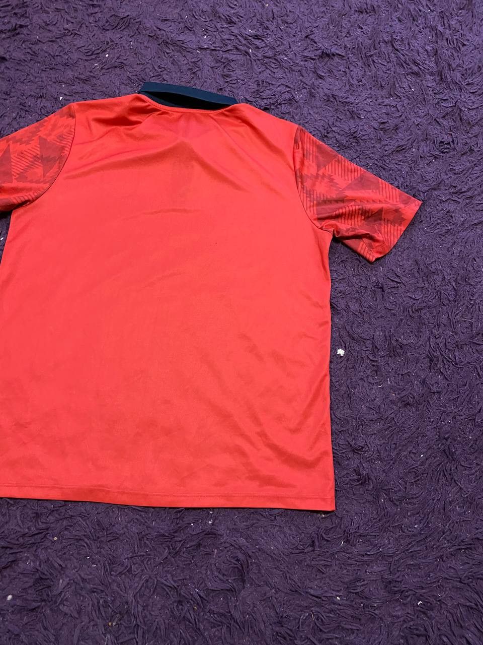 Umbro Umbro Mens England Soccer Jersey Red Polo Shirt Size US L / EU 52-54 / 3 - 13 Thumbnail