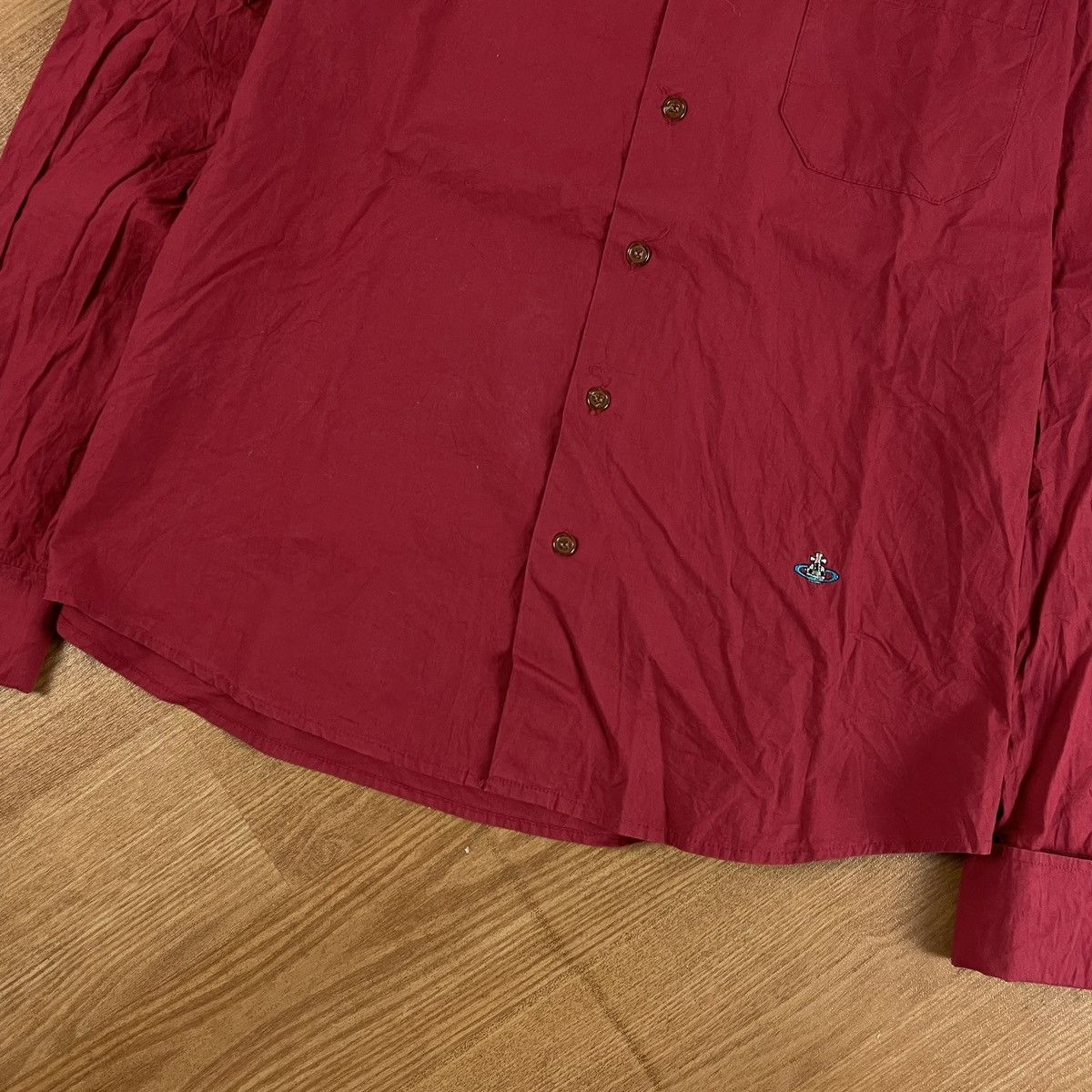 Vivienne Westwood Viviene Westwood Man London Red Shirt Size US L / EU 52-54 / 3 - 4 Thumbnail