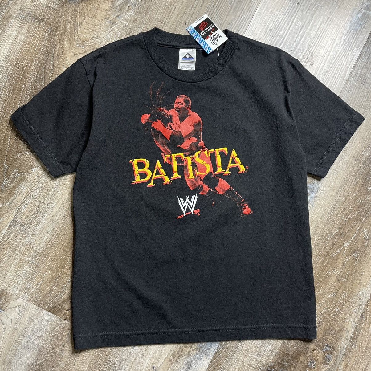 WWE BNWT WWE Dave Batista Vintage Tee Shirt Fits Womens Small Size S / US 4 / IT 40 - 2 Thumbnail