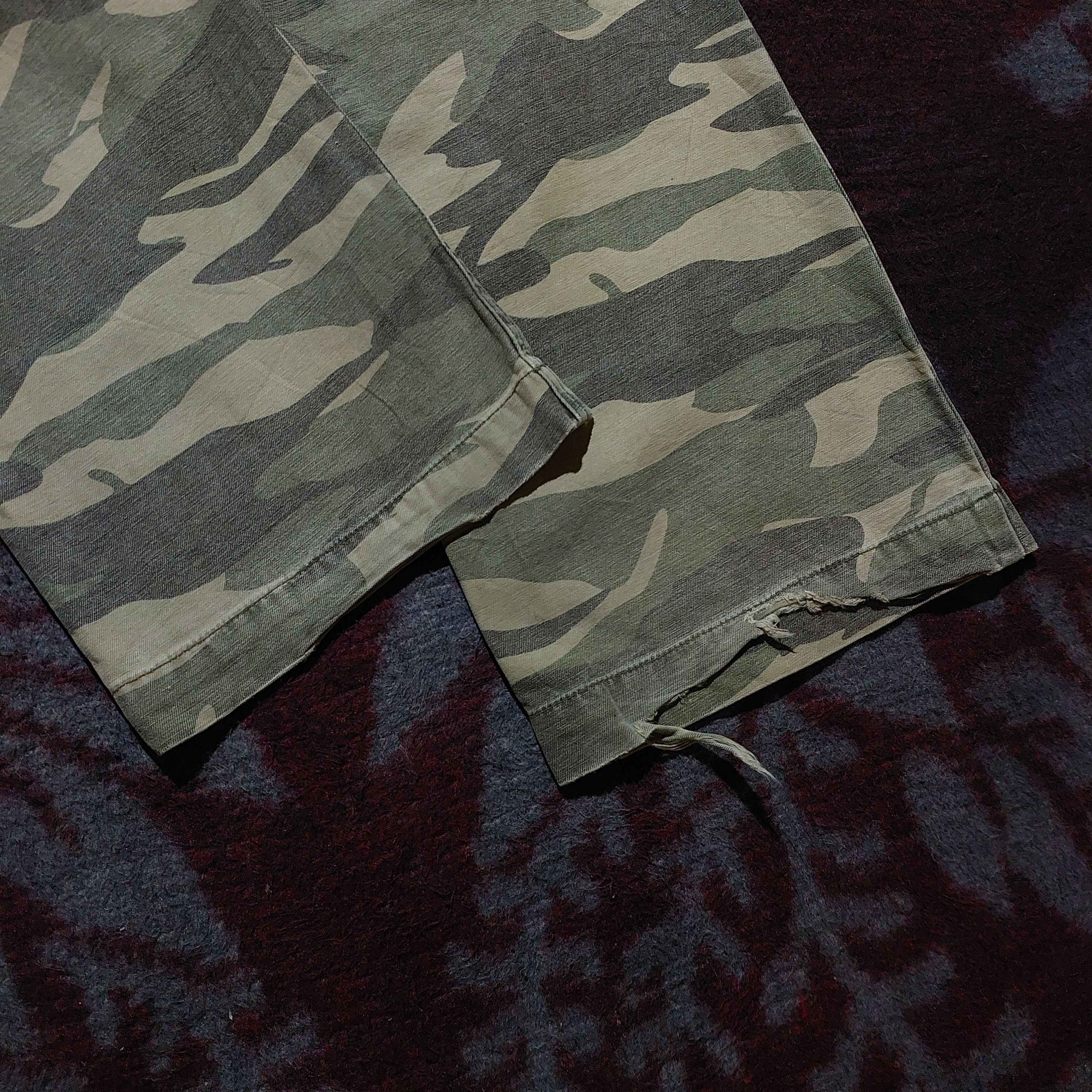 In The Attic 🔥rare In the attic camo double waist flare cargo pants Size US 32 / EU 48 - 12 Thumbnail