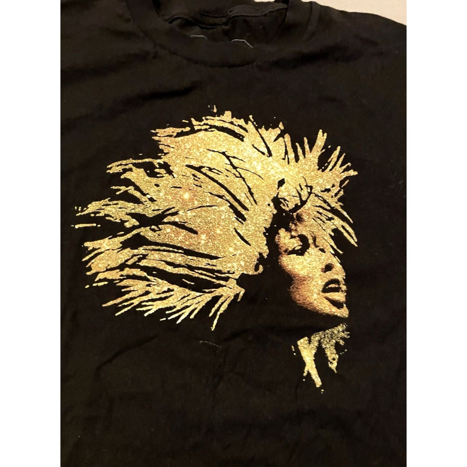 Vintage Tina Turner The Musical T Shirt Large Black Men's Awesome Size US L / EU 52-54 / 3 - 2 Thumbnail