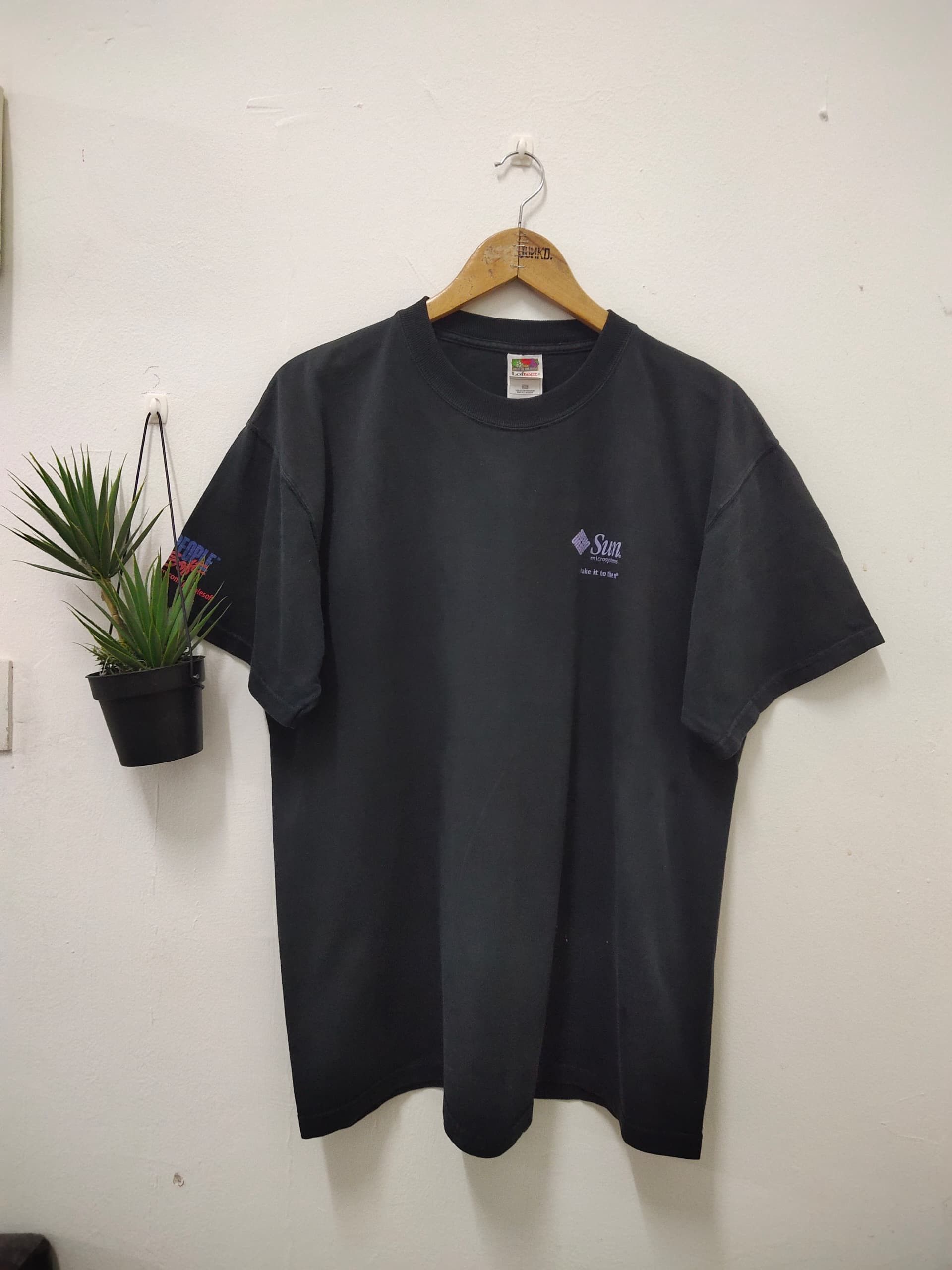 Fruit Of The Loom Vintage 90s Java Game microsoft promo t shirt rare Size US XL / EU 56 / 4 - 2 Thumbnail