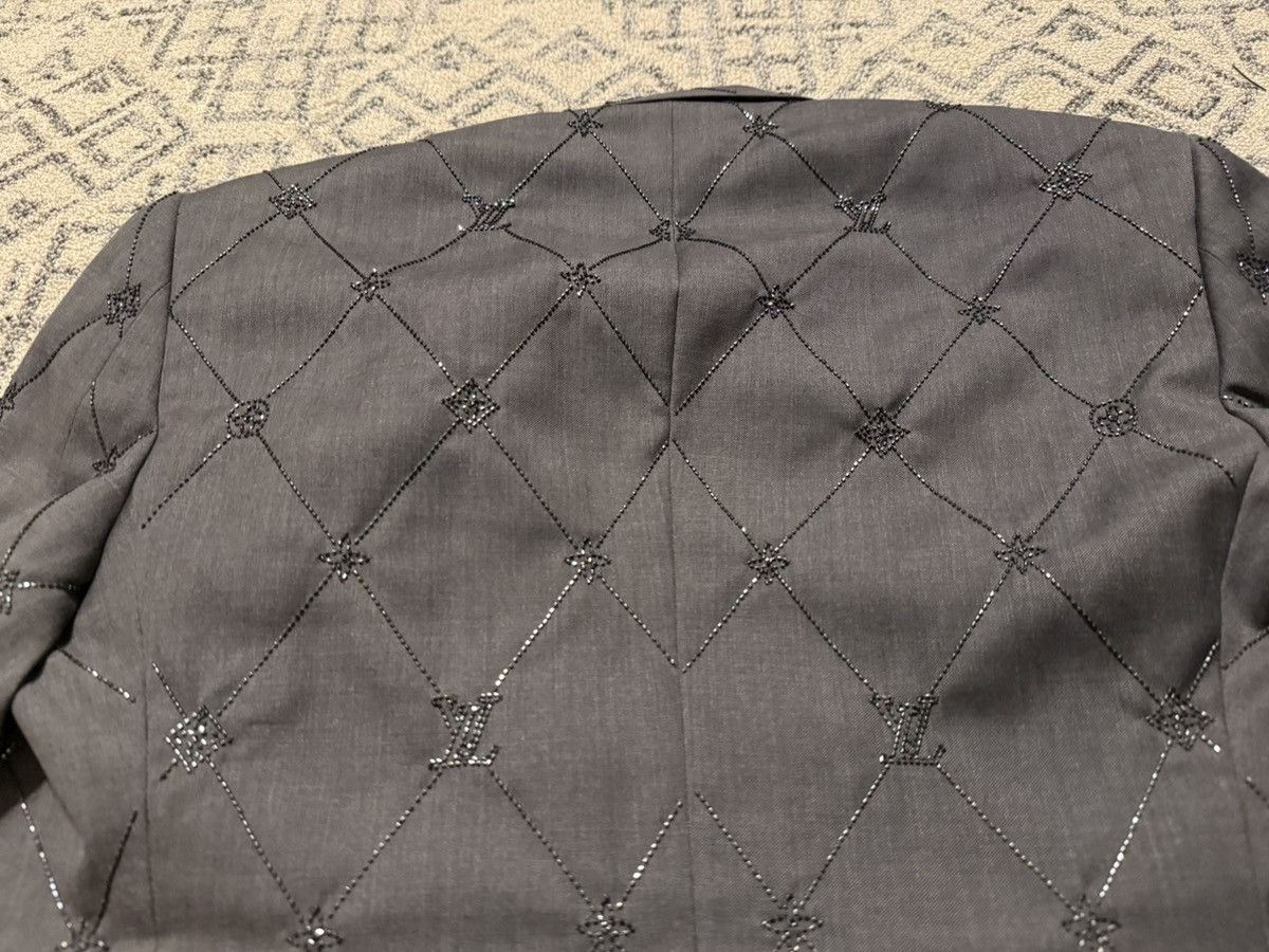 Louis Vuitton Louis Vuitton Evening Cut Away Jacket (1AAV14) Size 50R - 20 Thumbnail