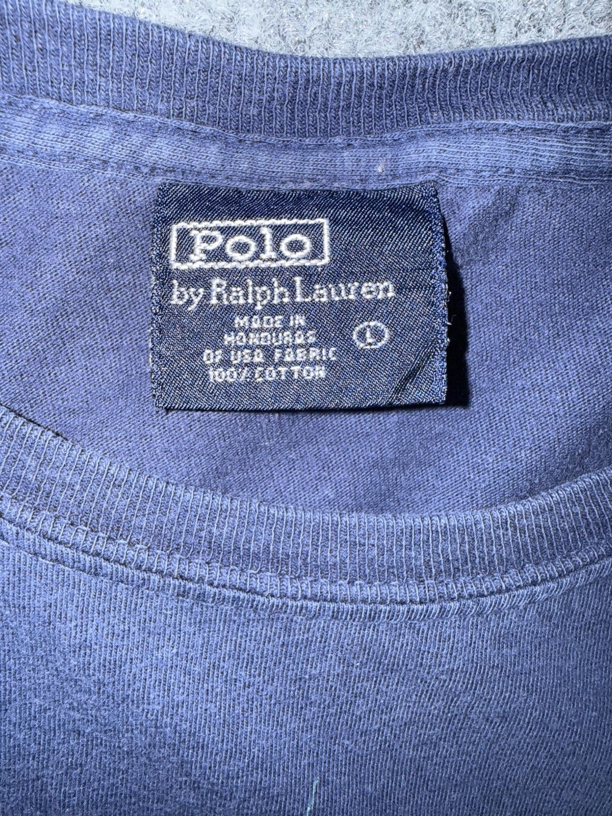 Polo Ralph Lauren Vintage Polo Ralph Lauren Graphic T-Shirt Marlin Size US L / EU 52-54 / 3 - 3 Thumbnail