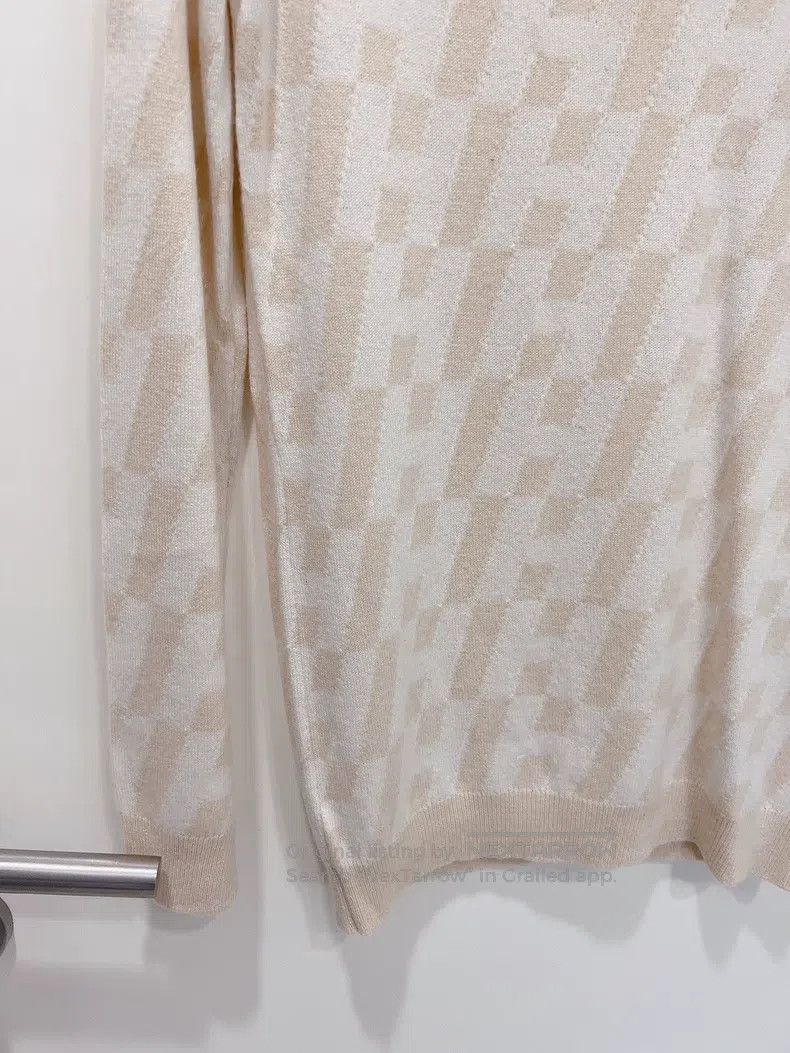 Hermes Hermes One-Shoulder H Letter Cashmere Sweater Size XXS / US 00 / IT 34 - 3 Thumbnail