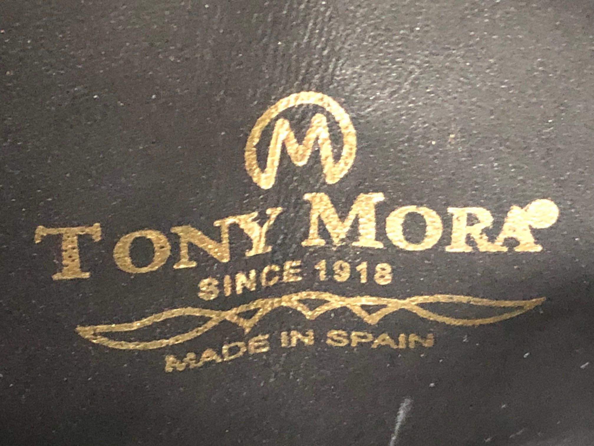 Other Tony Mora 1763 Black Smooth Leather Embroided Western Size US 10 / EU 43 - 8 Thumbnail