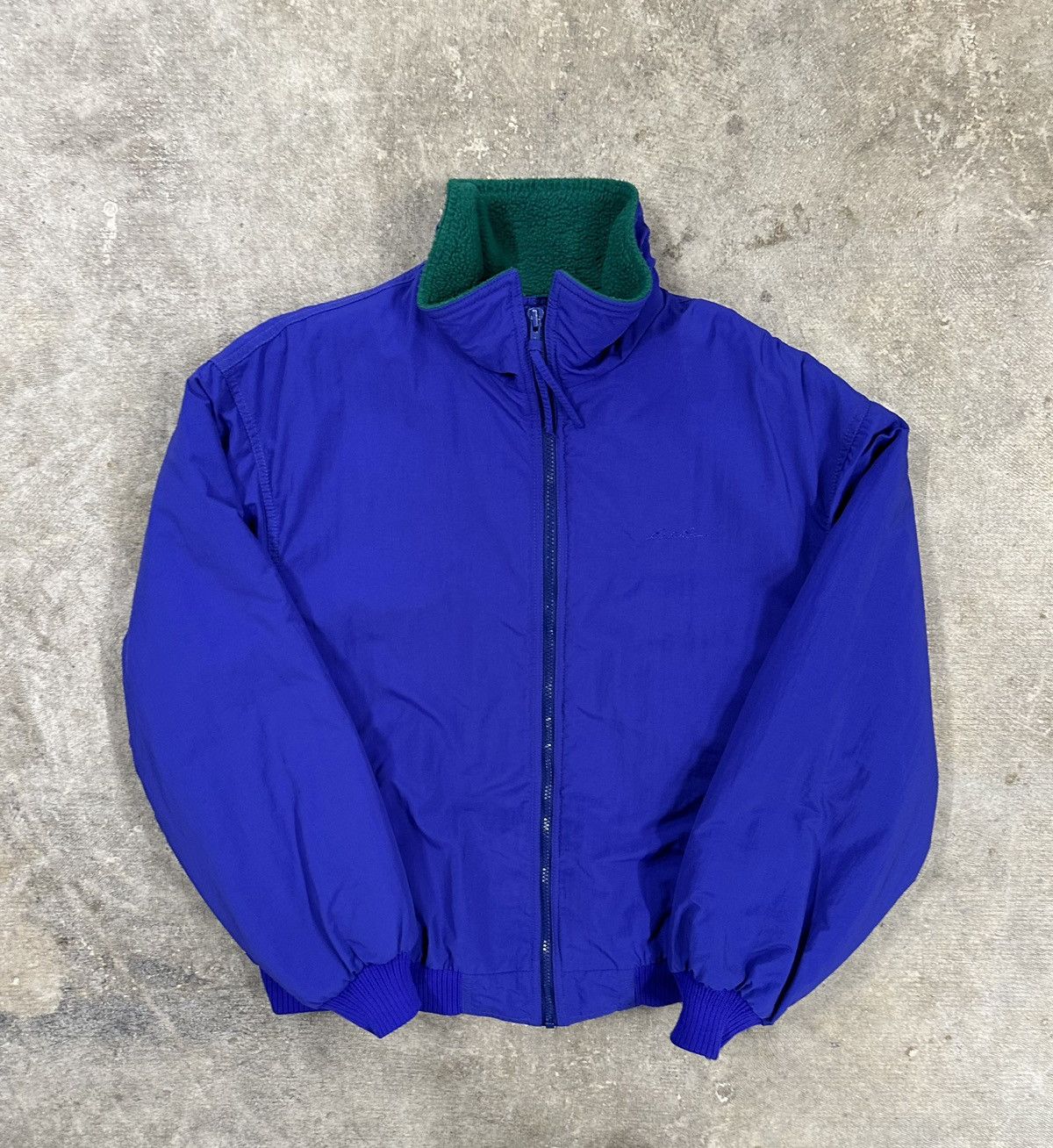 Eddie Bauer Vintage 90s Eddie Bauer Fleece Lined Bomber Jacket Size XL / US 12-14 / IT 48-50 - 1 Thumbnail