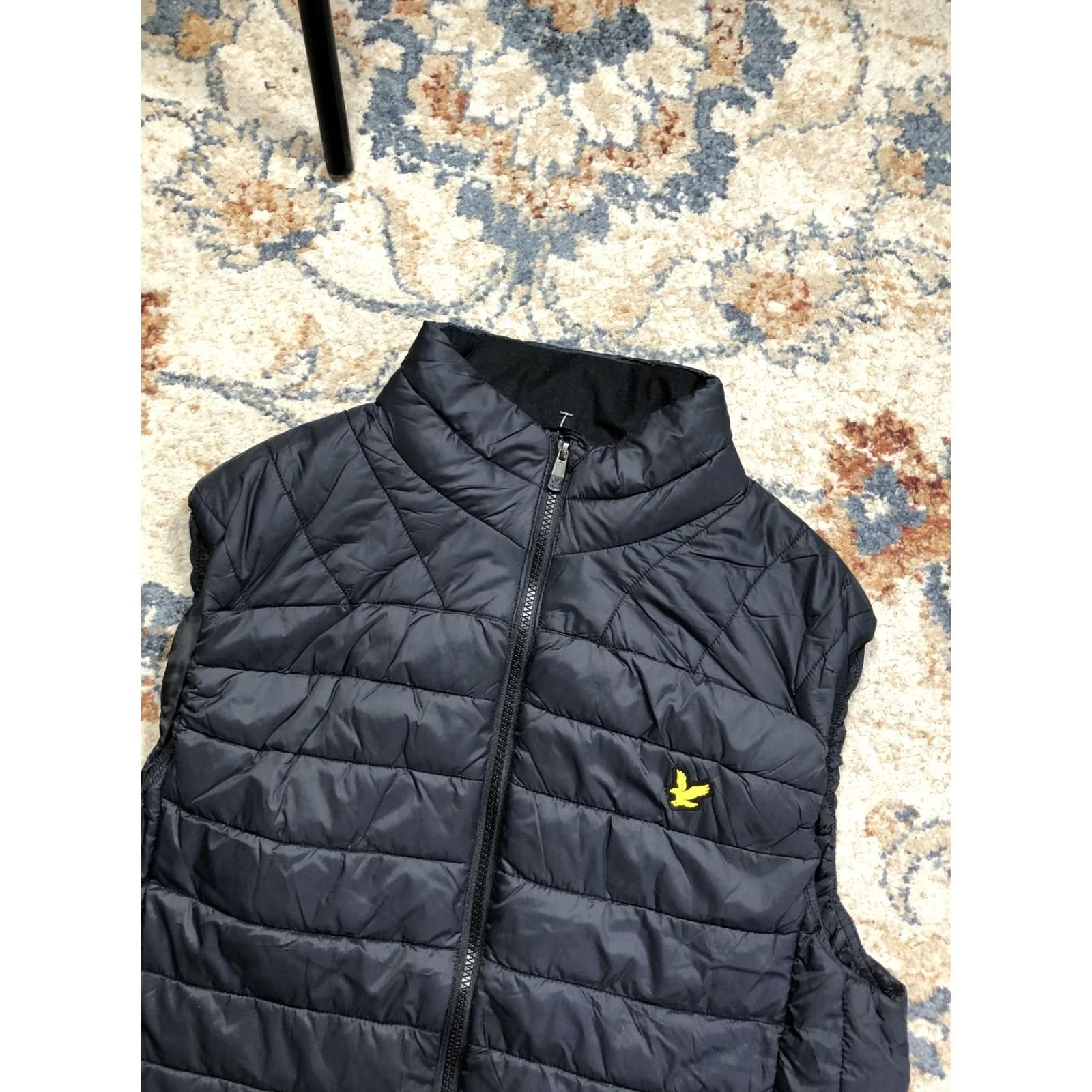 Lyle & Scott Lyle & Scott Vest Mens XL Black Quilted Puffer Gilet Lightweight Full Zip Warm Size US XL / EU 56 / 4 - 5 Thumbnail