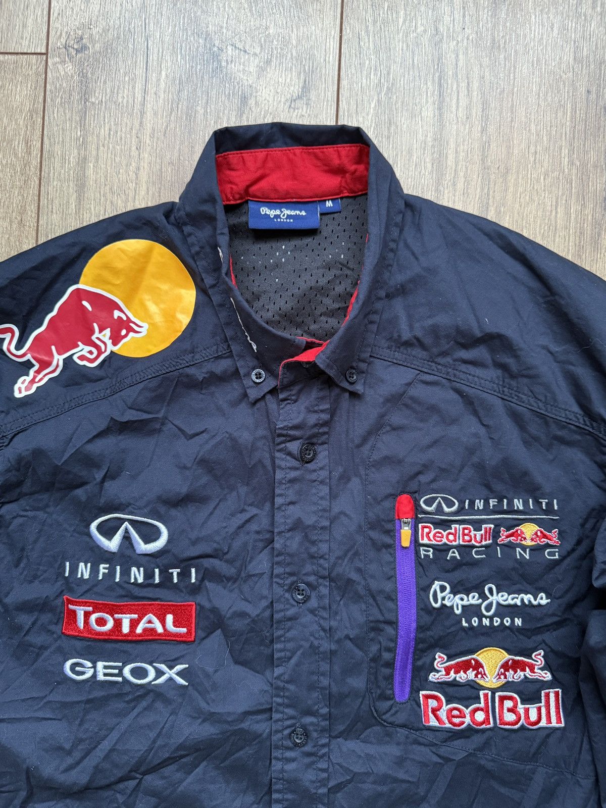Pepe Jeans × Red Bull Koszula Red Bull Racing Pepe Jeans Infiniti Size US M / EU 48-50 / 2 - 7 Thumbnail