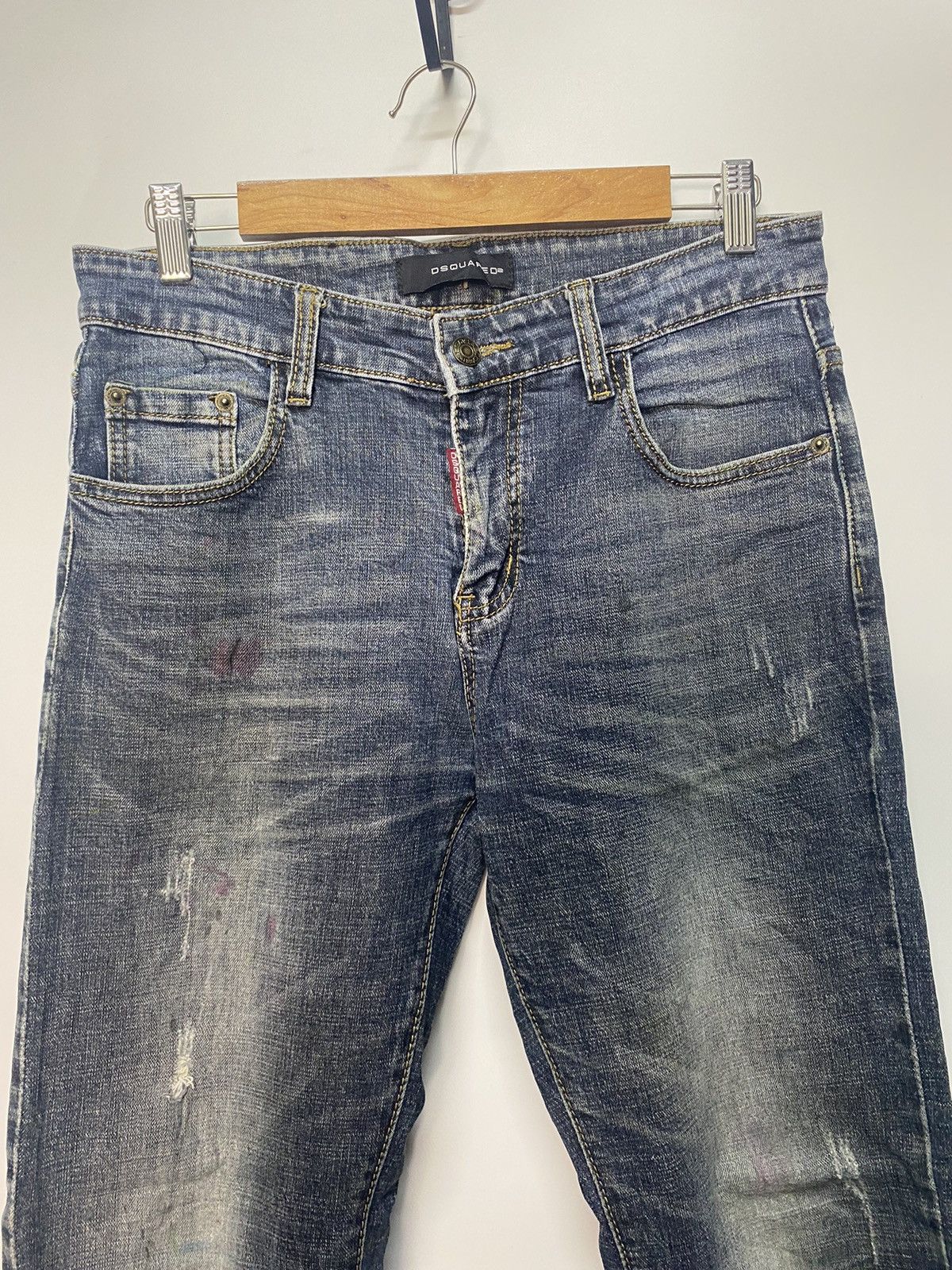 Dsquared2 × Japanese Brand DSQUARED2 Denim Jeans Distressed Japanese Style Pants Size US 32 / EU 48 - 5 Thumbnail