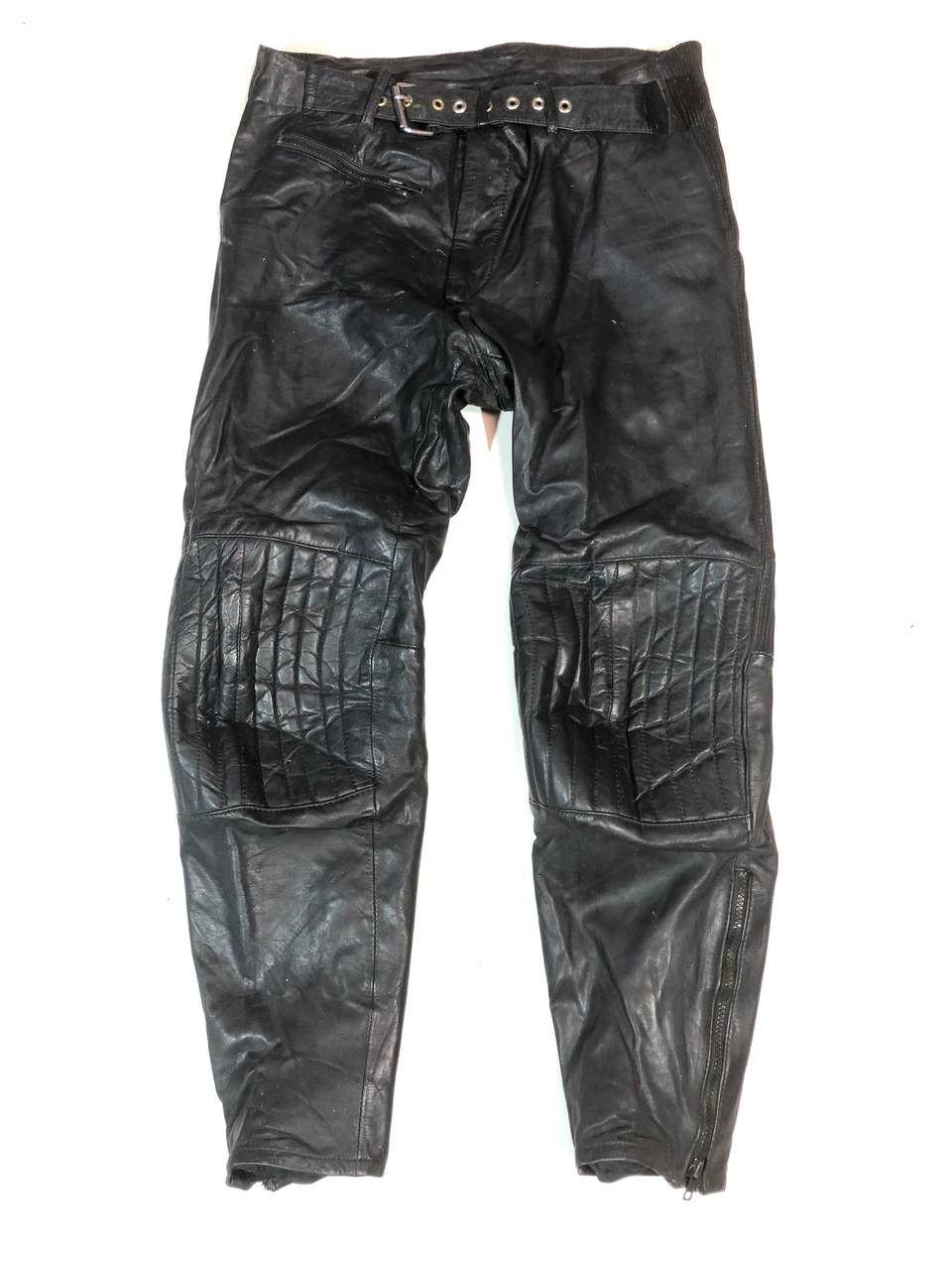 Leather Leder Avangarde Racing Moto Leather Pants Vintage Size US 34 / EU 50 - 1 Thumbnail